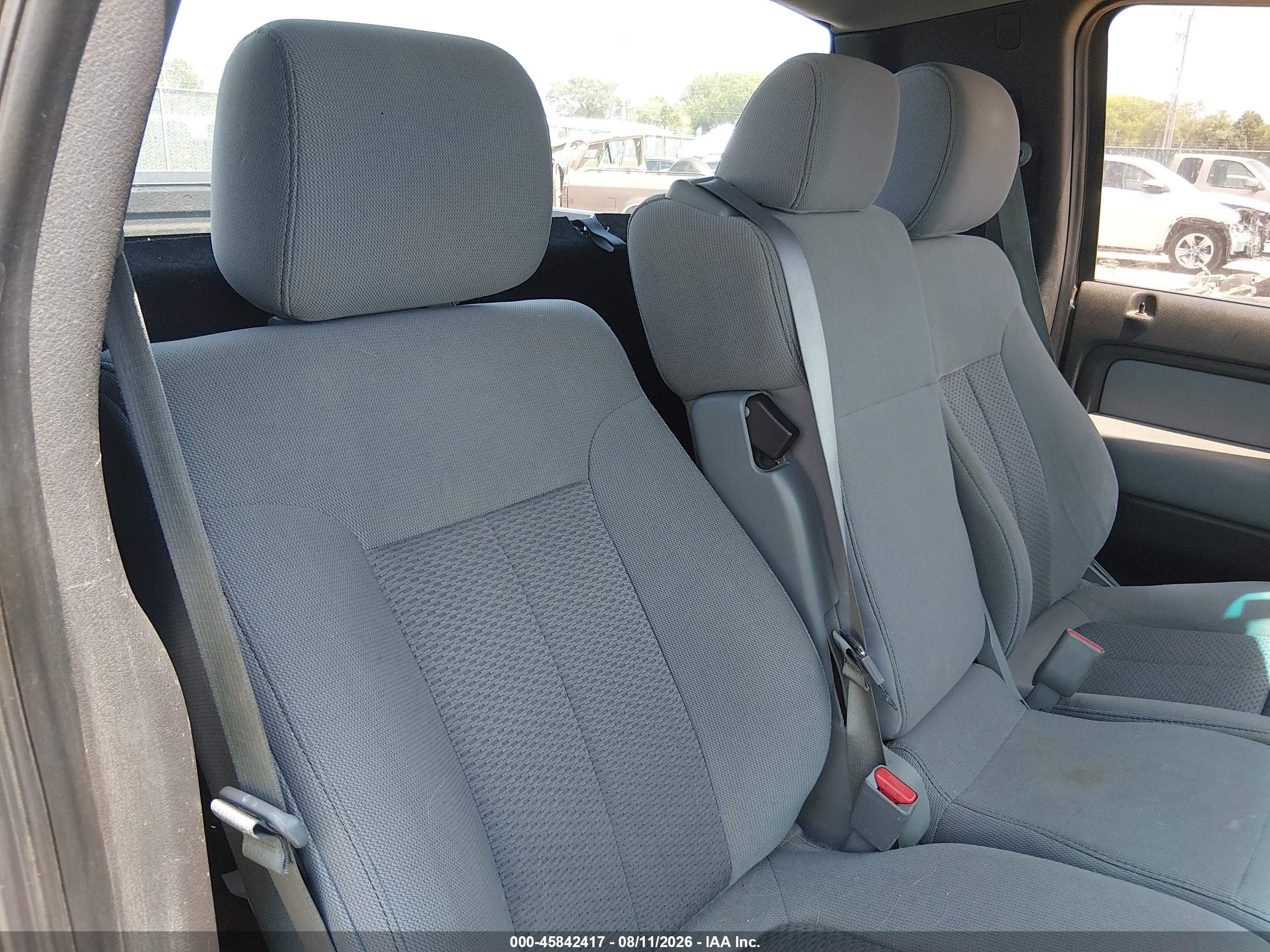 2013 Ford F-150 Stx Gray vin: 1FTMF1CF1DFA60166