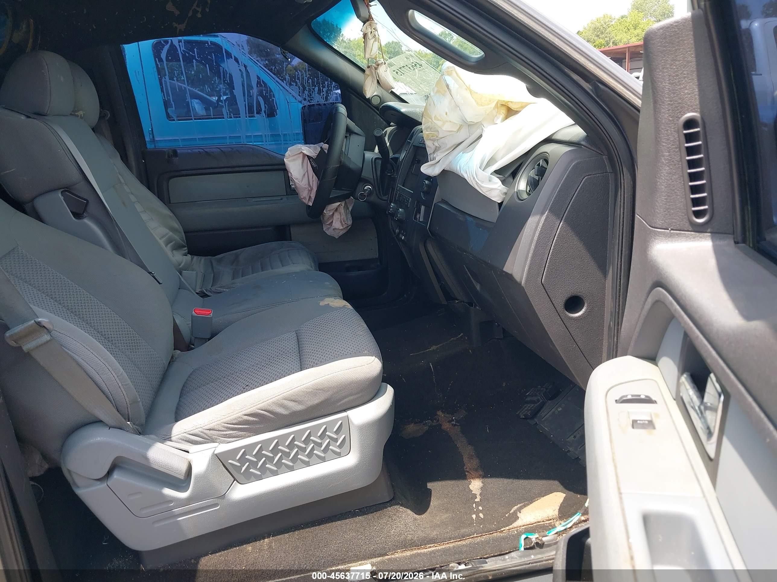 2013 Ford F-150 Stx Серый vin: 1FTMF1CF3DFA71766