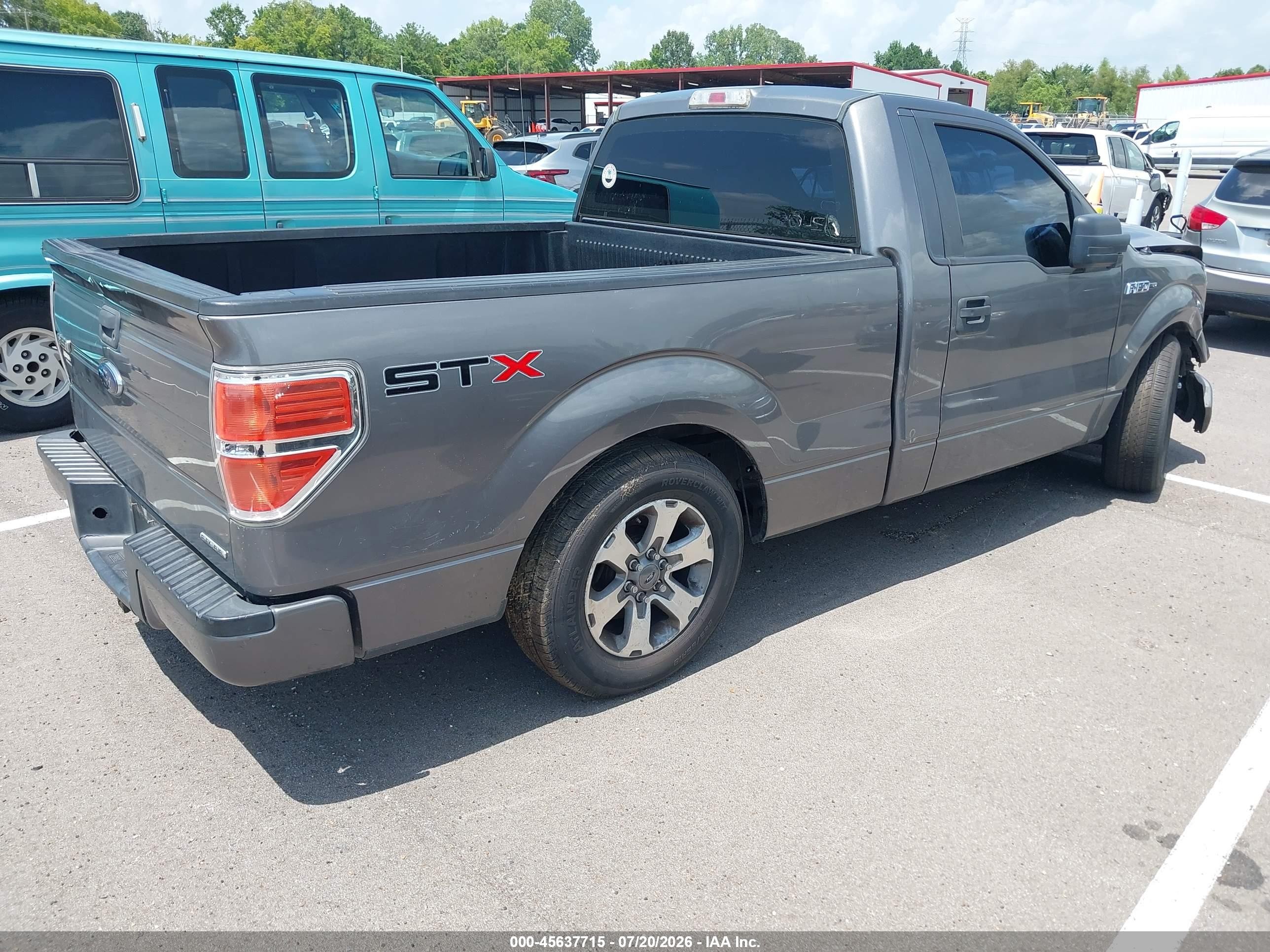 2013 Ford F-150 Stx Серый vin: 1FTMF1CF3DFA71766