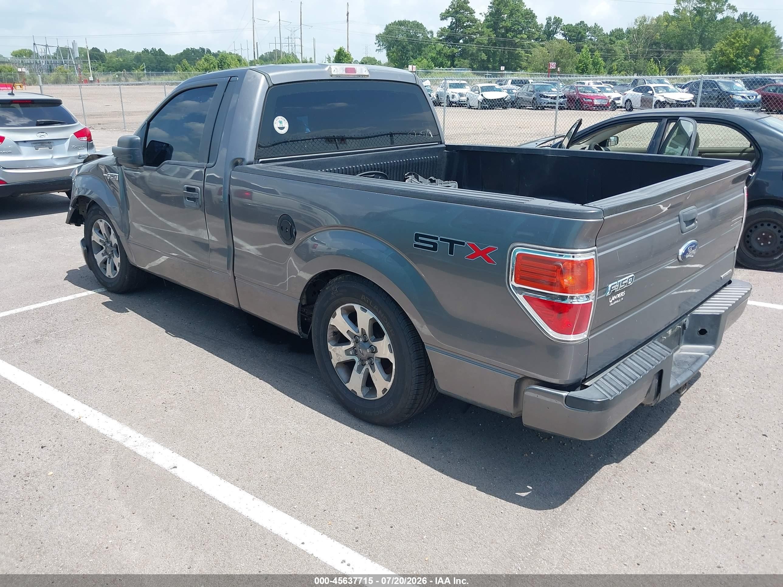 2013 Ford F-150 Stx Серый vin: 1FTMF1CF3DFA71766