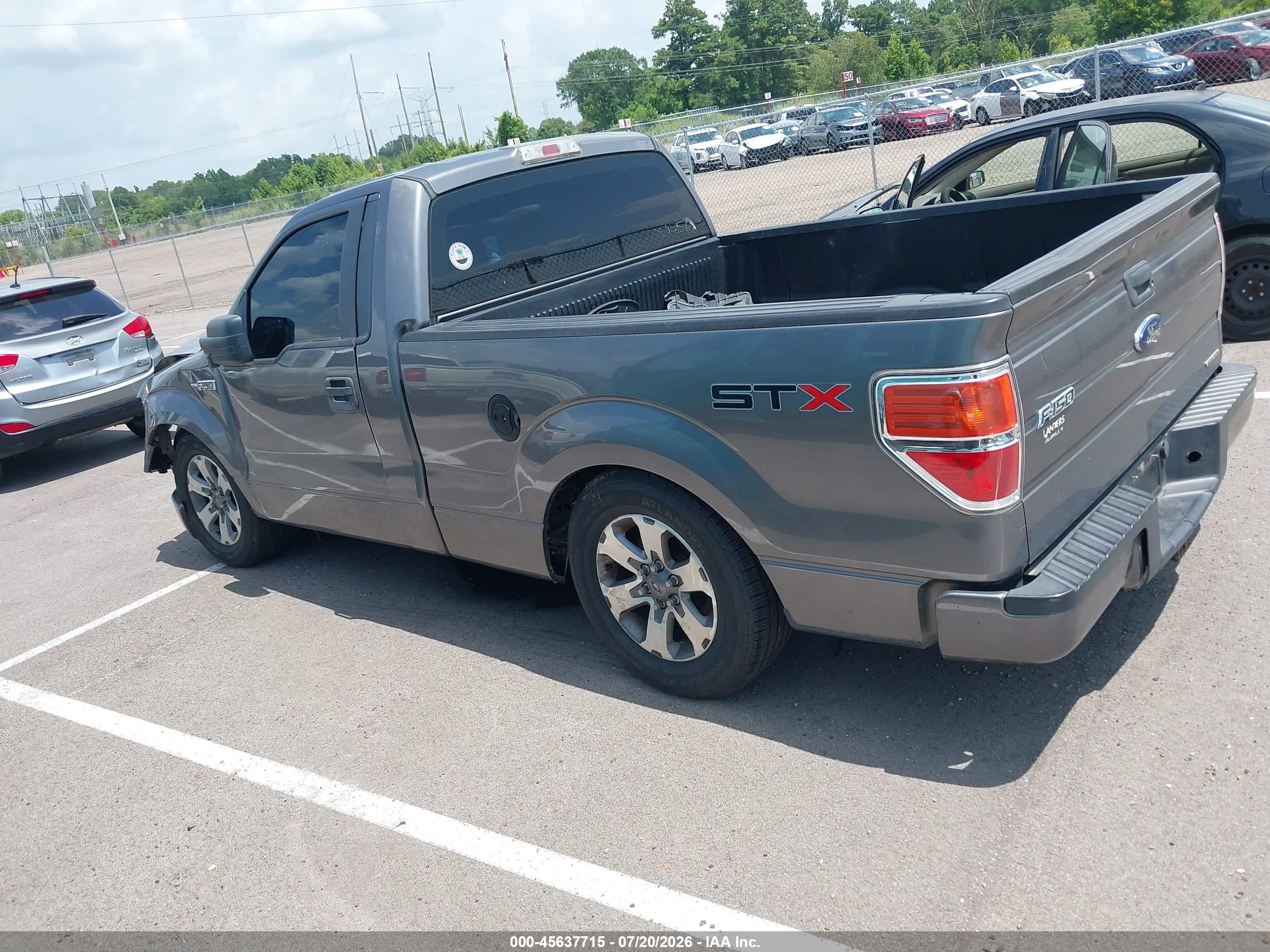 2013 Ford F-150 Stx Серый vin: 1FTMF1CF3DFA71766