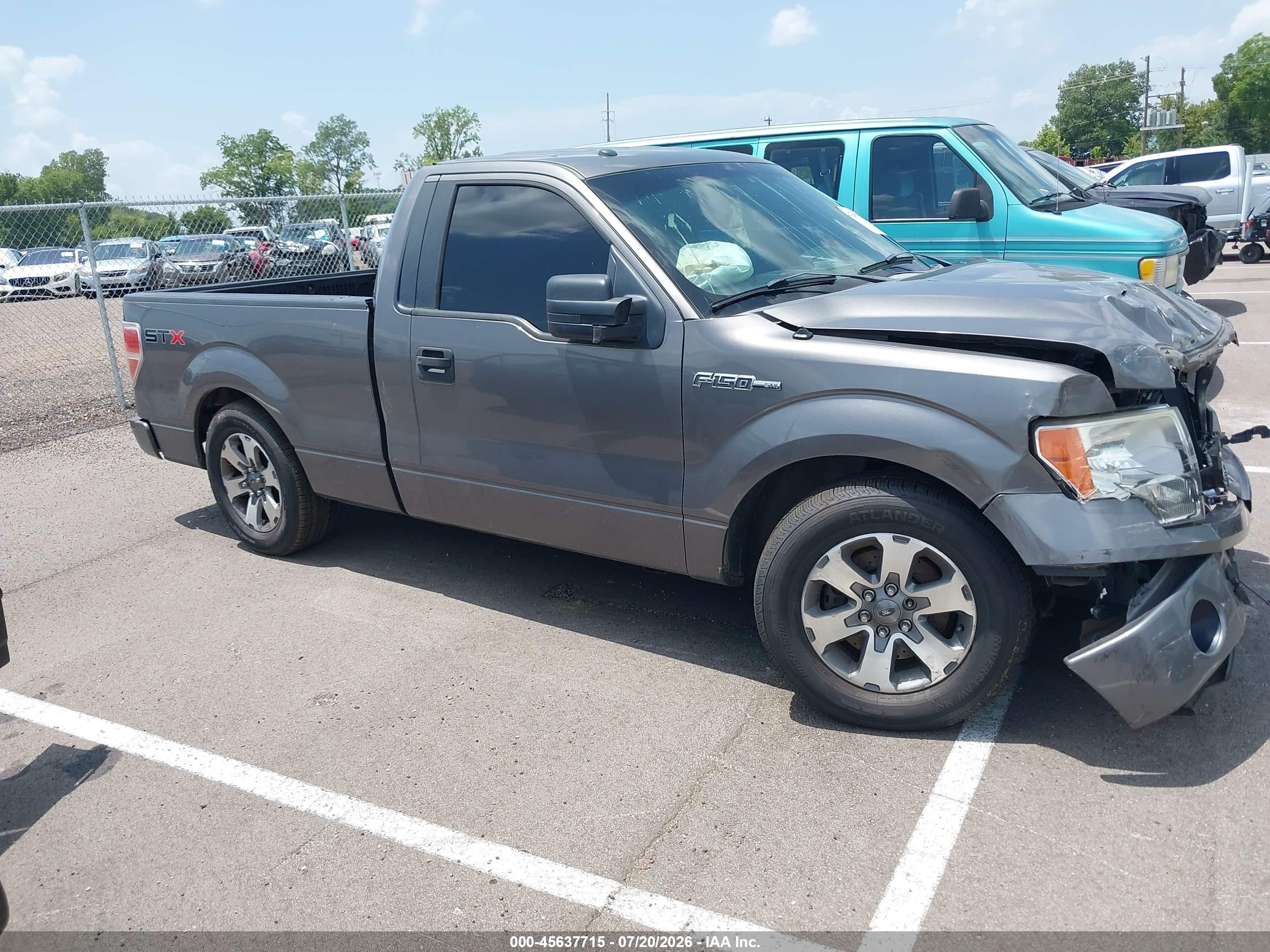 2013 Ford F-150 Stx Серый vin: 1FTMF1CF3DFA71766