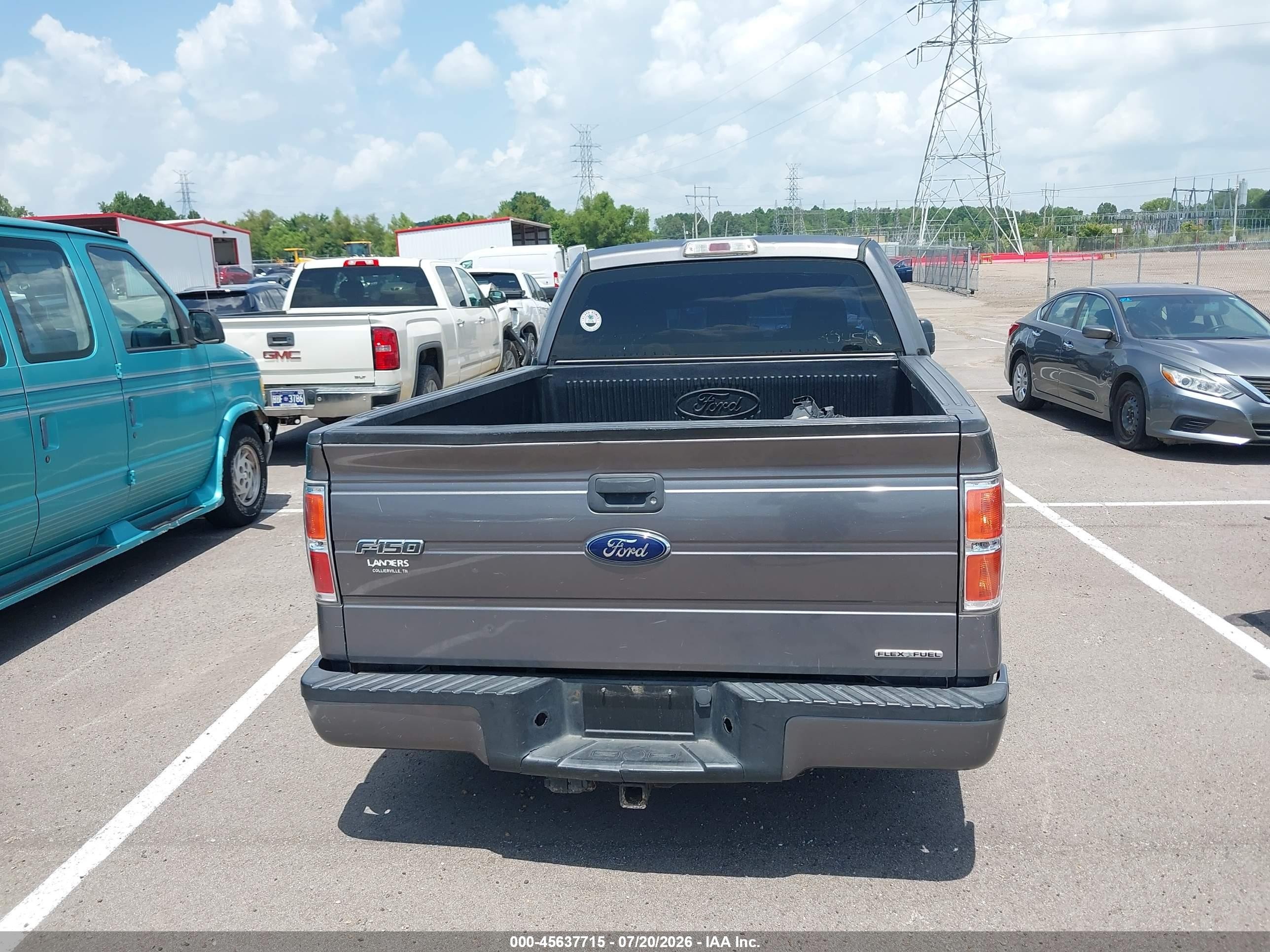 2013 Ford F-150 Stx Серый vin: 1FTMF1CF3DFA71766