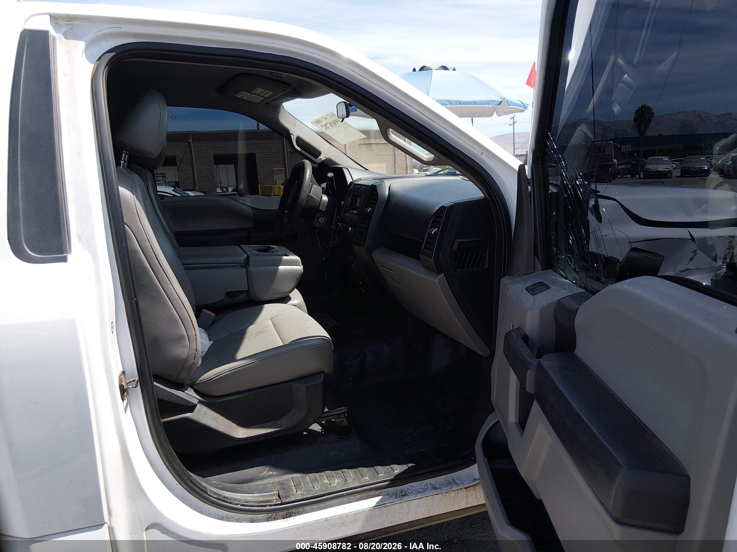 2016 Ford F-150 Xl White vin: 1FTMF1CF3GKD66698