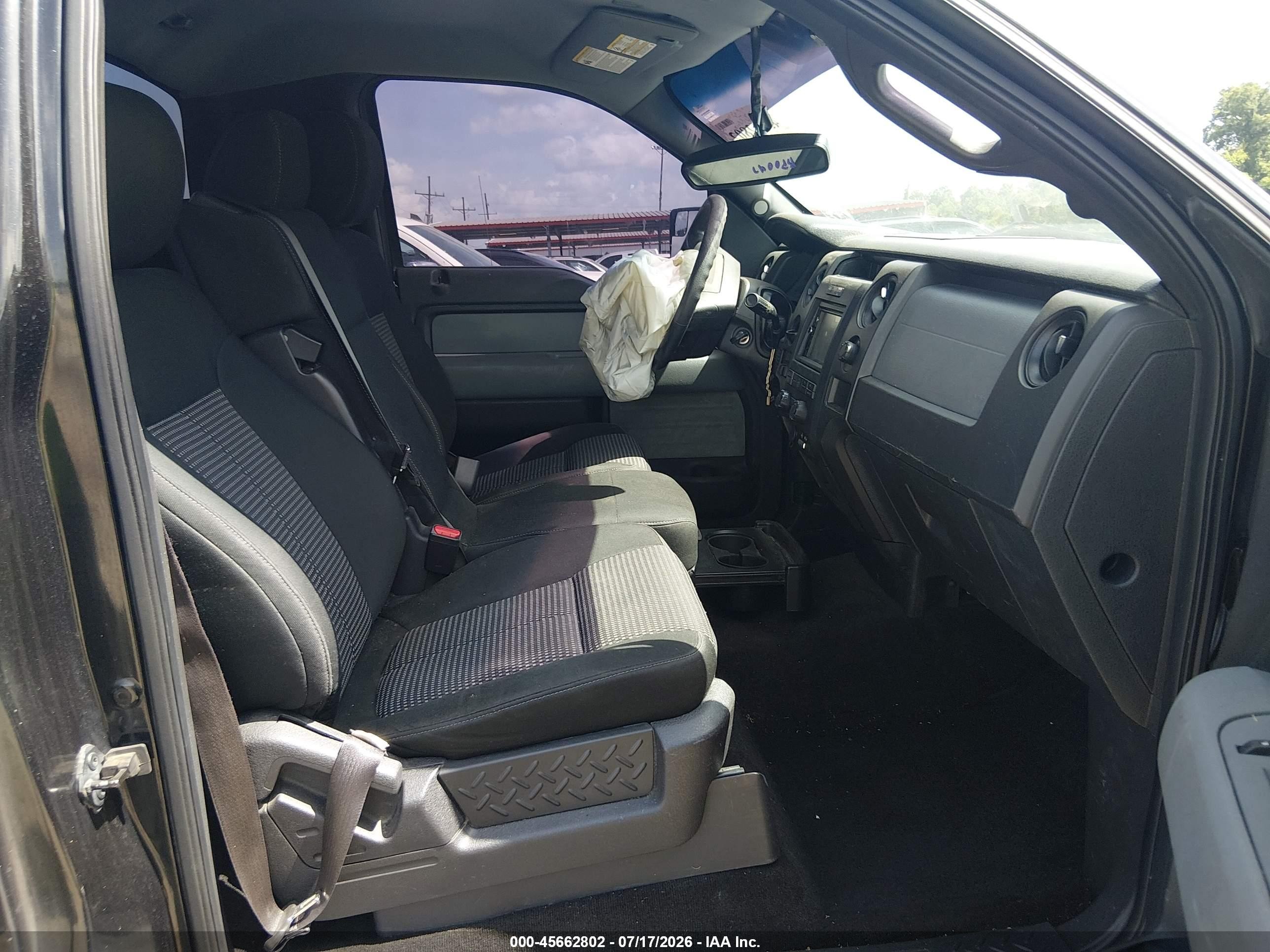 2014 Ford F-150 Stx Черный vin: 1FTMF1CF4EKG29293