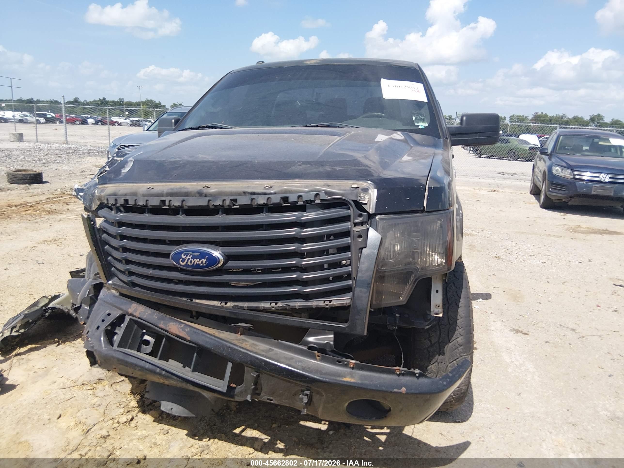2014 Ford F-150 Stx Черный vin: 1FTMF1CF4EKG29293