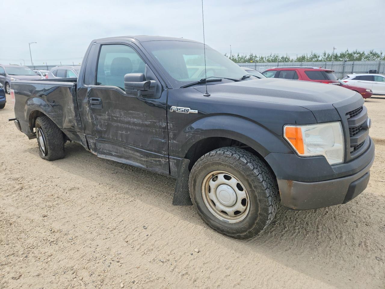 2013 Ford F150 Black vin: 1FTMF1CF5DFB55992