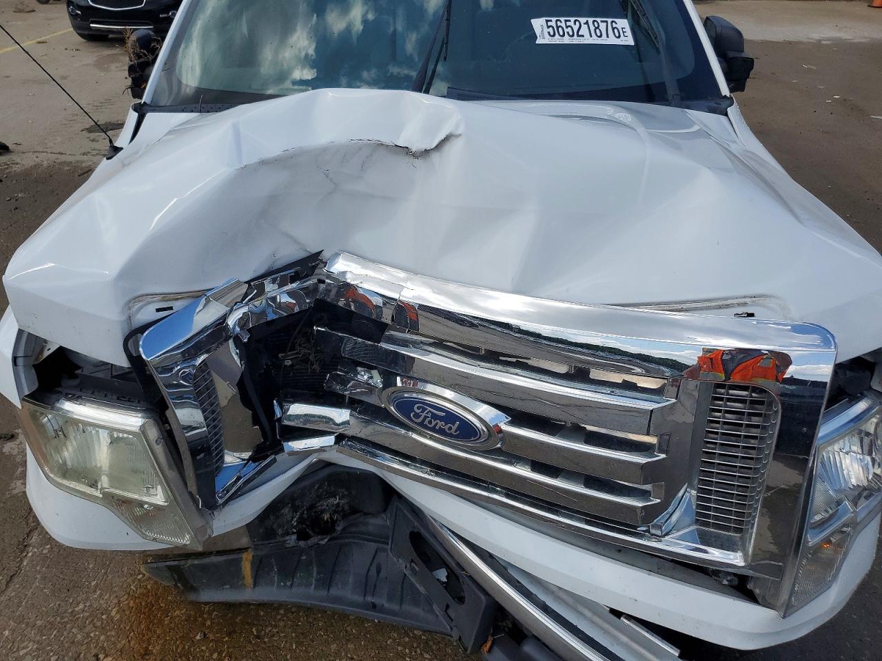 2011 Ford F150 White vin: 1FTMF1CF6BFA78370