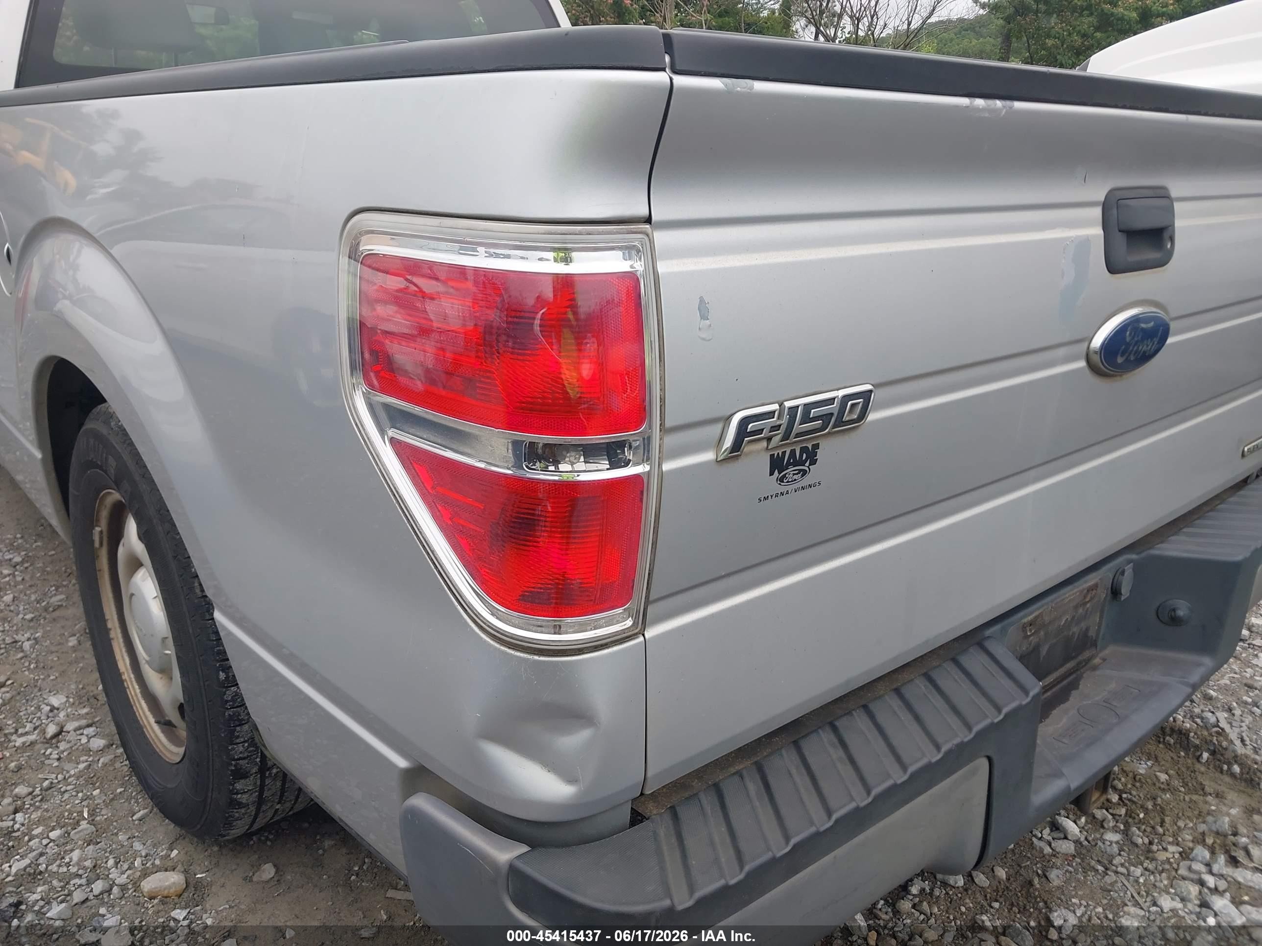 2011 Ford F-150 Stx/xl/xlt Silver vin: 1FTMF1CF7BKD08229
