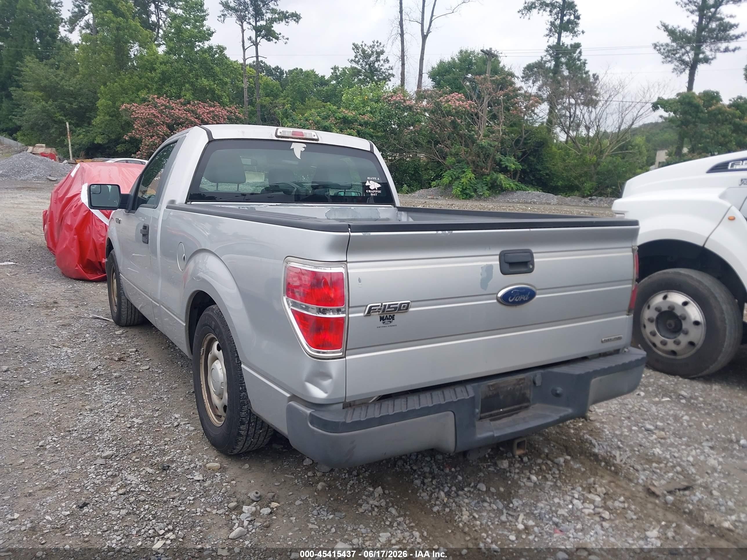 2011 Ford F-150 Stx/xl/xlt Silver vin: 1FTMF1CF7BKD08229