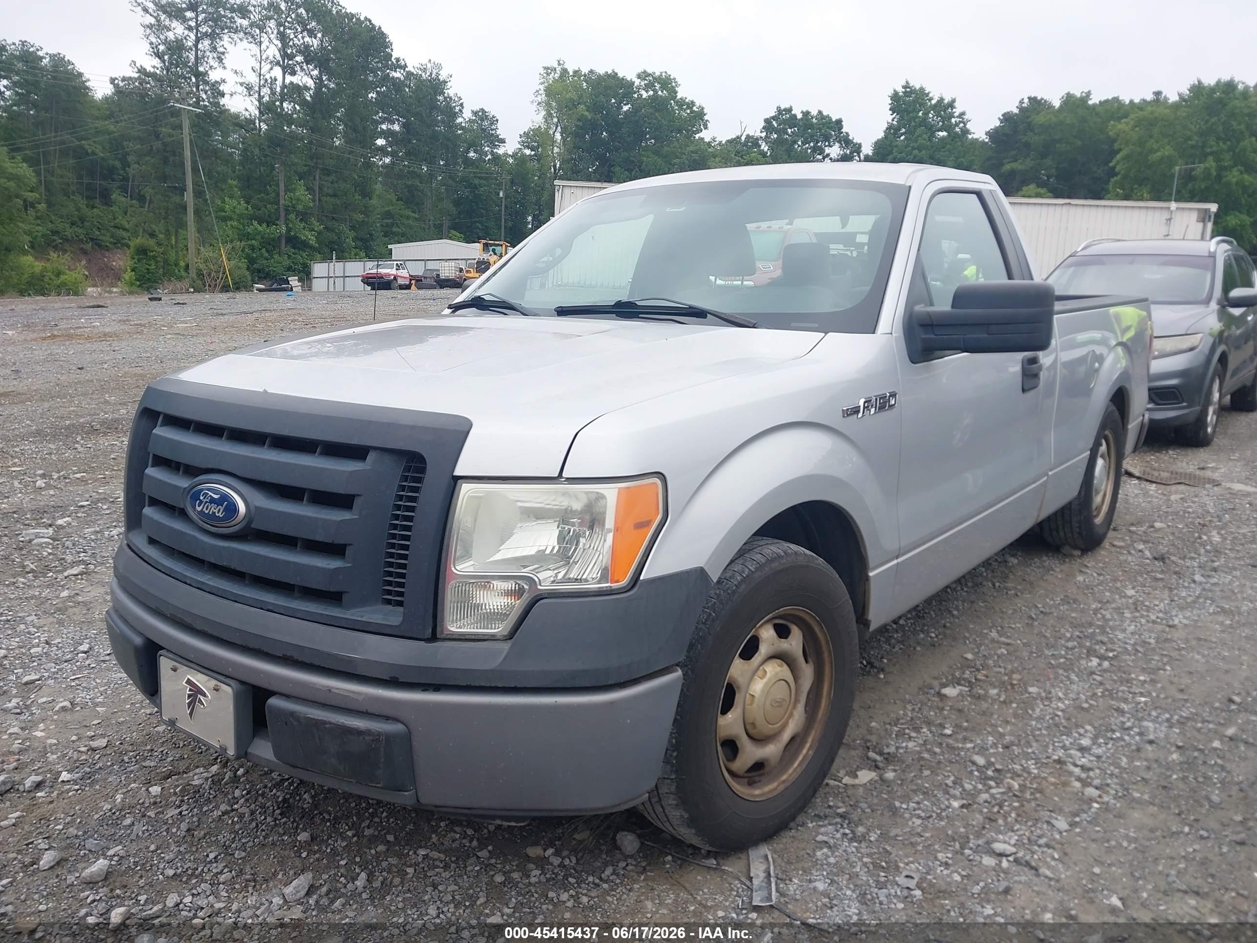 2011 Ford F-150 Stx/xl/xlt Silver vin: 1FTMF1CF7BKD08229