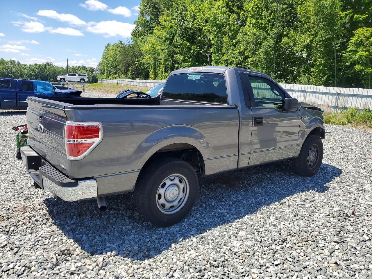 2012 Ford F150 Серый vin: 1FTMF1CF7CFA59988