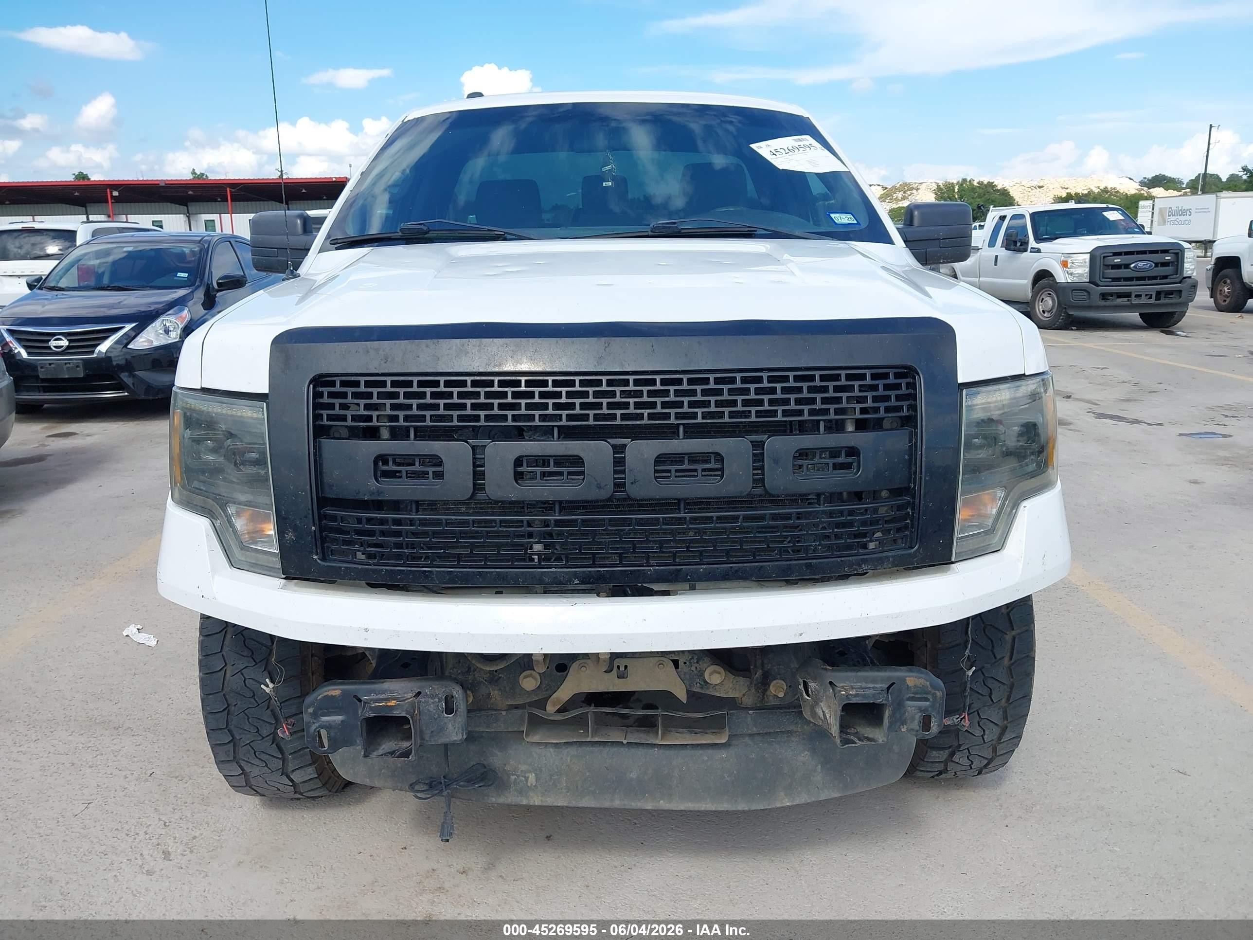 2012 Ford F-150 Stx White vin: 1FTMF1CF7CFB83940