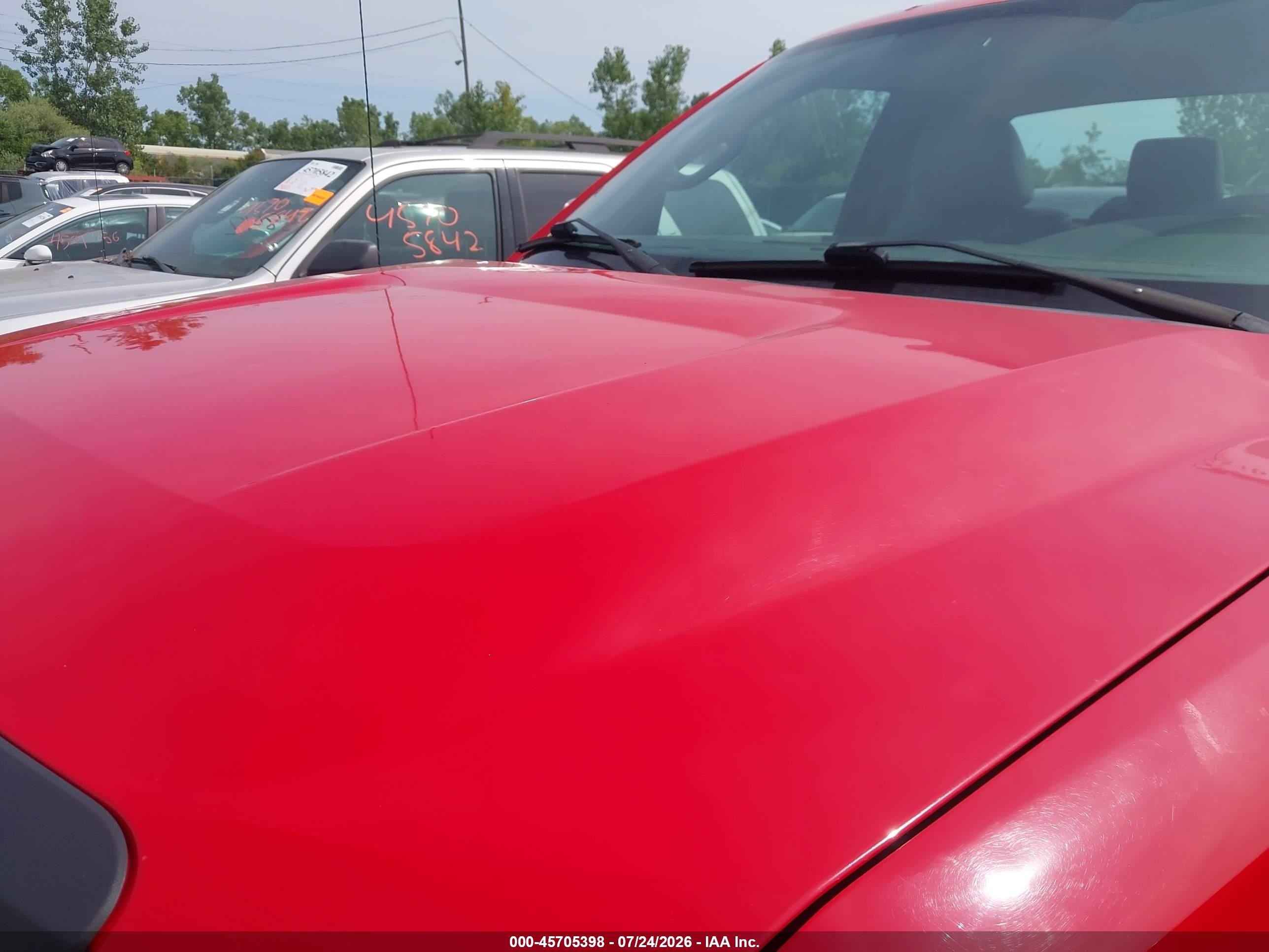 2011 Ford F-150 Xl Red vin: 1FTMF1CM0BKD18311