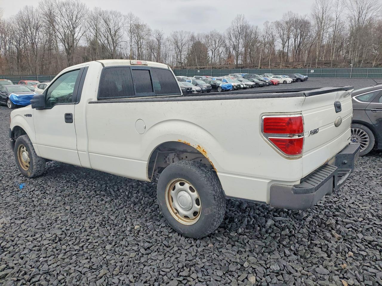 2011 Ford F150 Белый vin: 1FTMF1CM0BKE10261