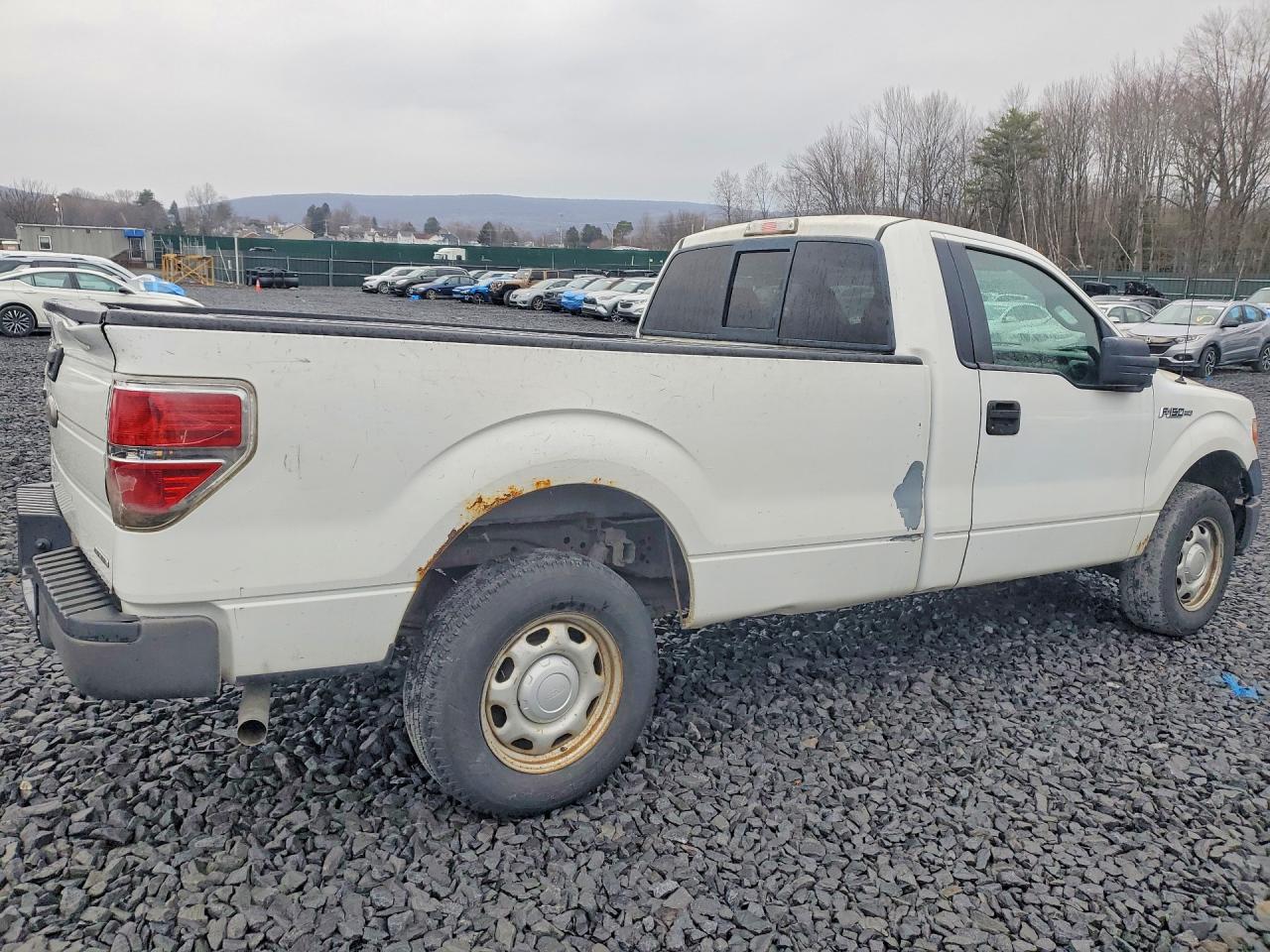 2011 Ford F150 Белый vin: 1FTMF1CM0BKE10261