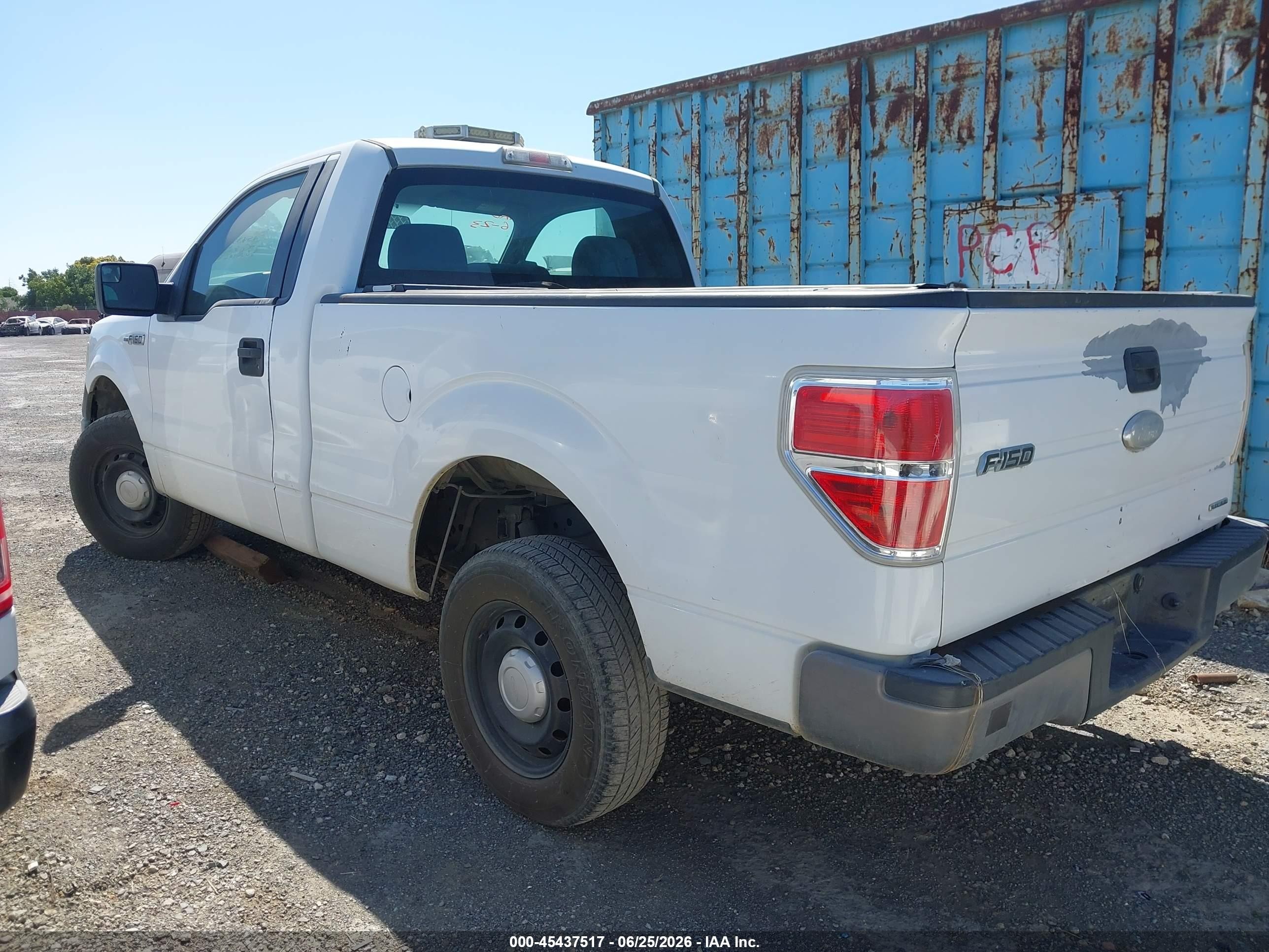 2011 Ford F-150 Stx/xl/xlt White vin: 1FTMF1CM0BKE20594