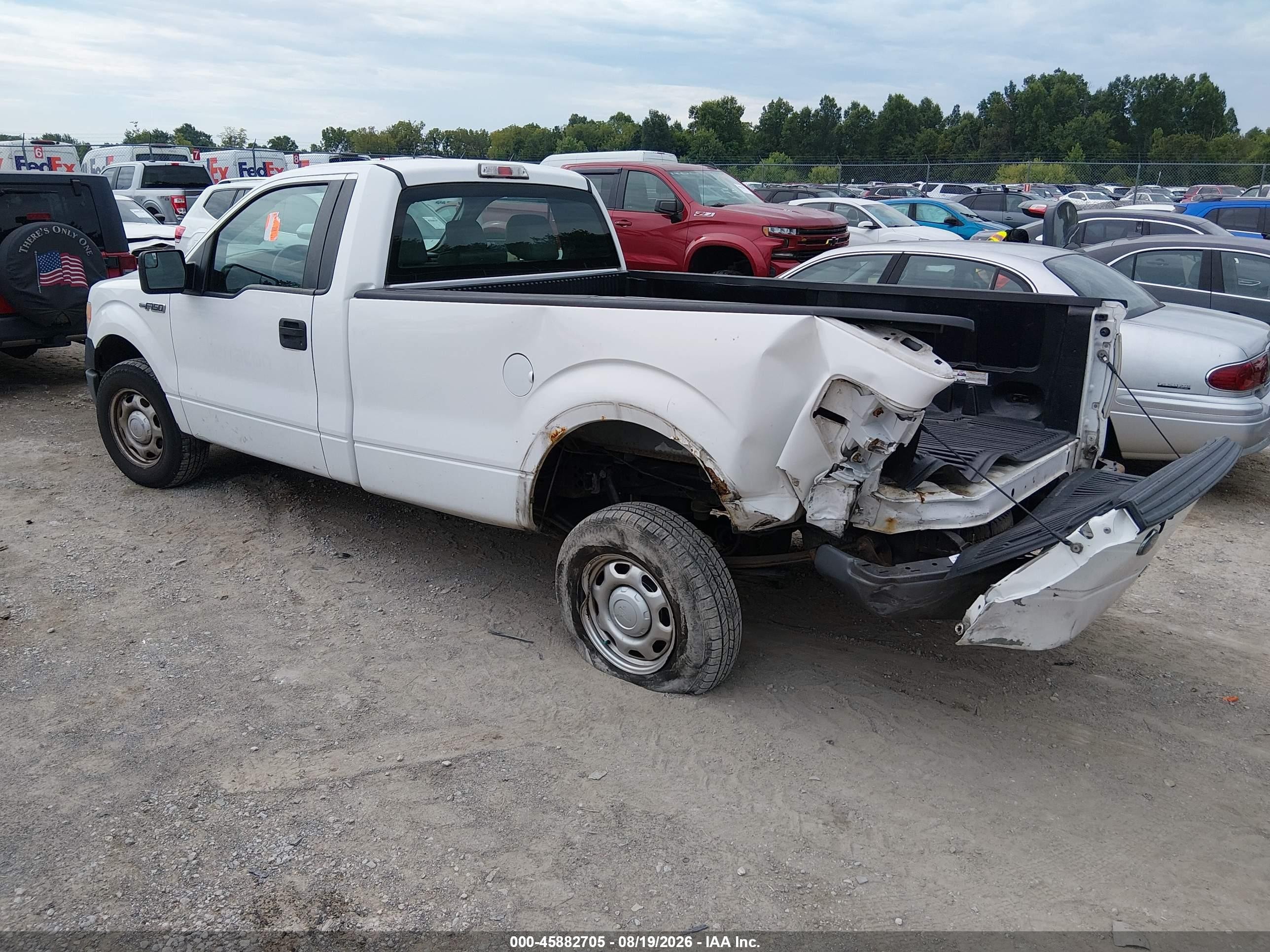 2012 Ford F-150 Xl Белый vin: 1FTMF1CM0CKE37350