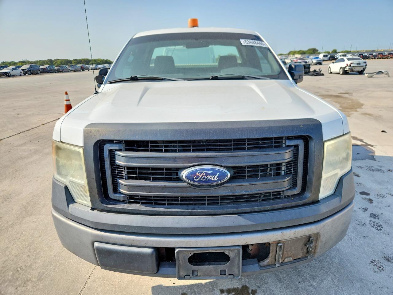 2013 Ford F150 Xl White vin: 1FTMF1CM0DFA40005