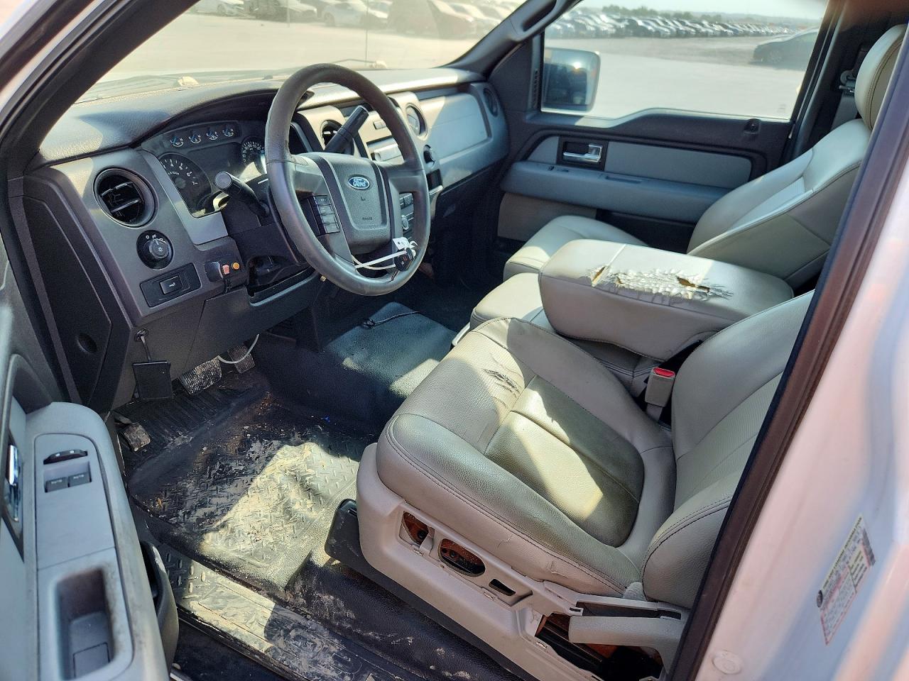 2013 Ford F150 Xl White vin: 1FTMF1CM0DFA40005