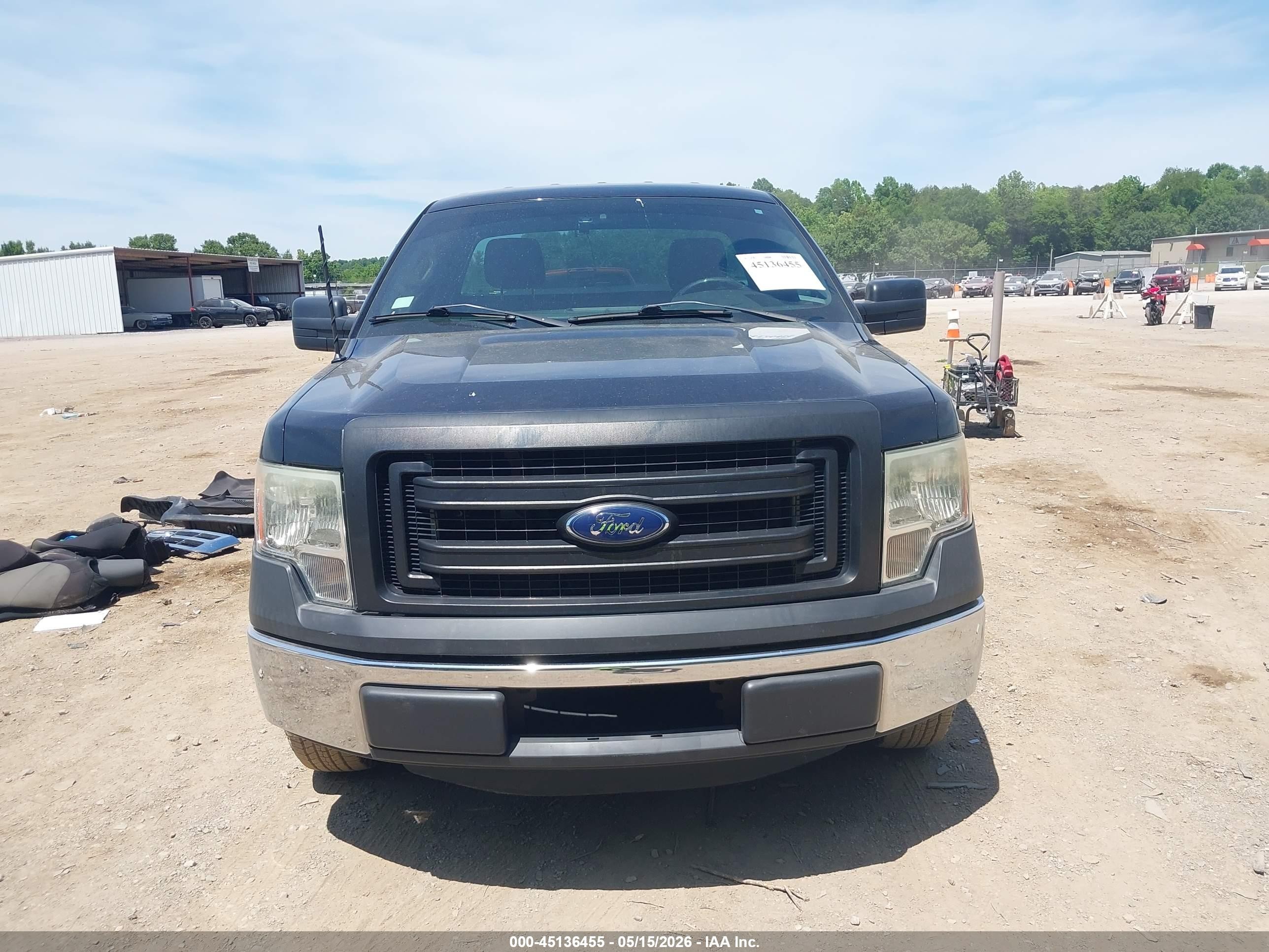 2013 Ford F-150 Xl Black vin: 1FTMF1CM0DFD30485