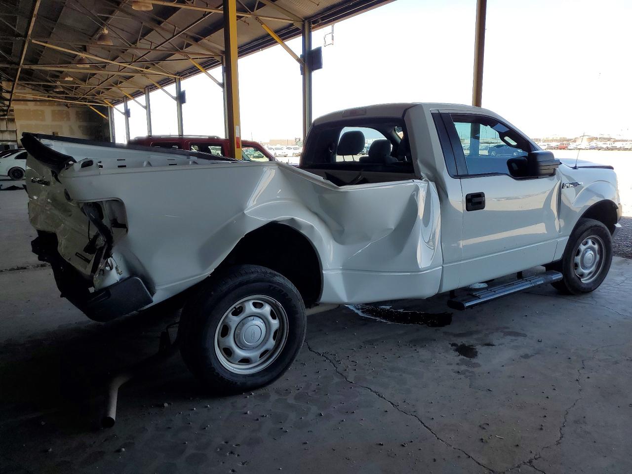 2013 Ford F150 Белый vin: 1FTMF1CM0DKE35342