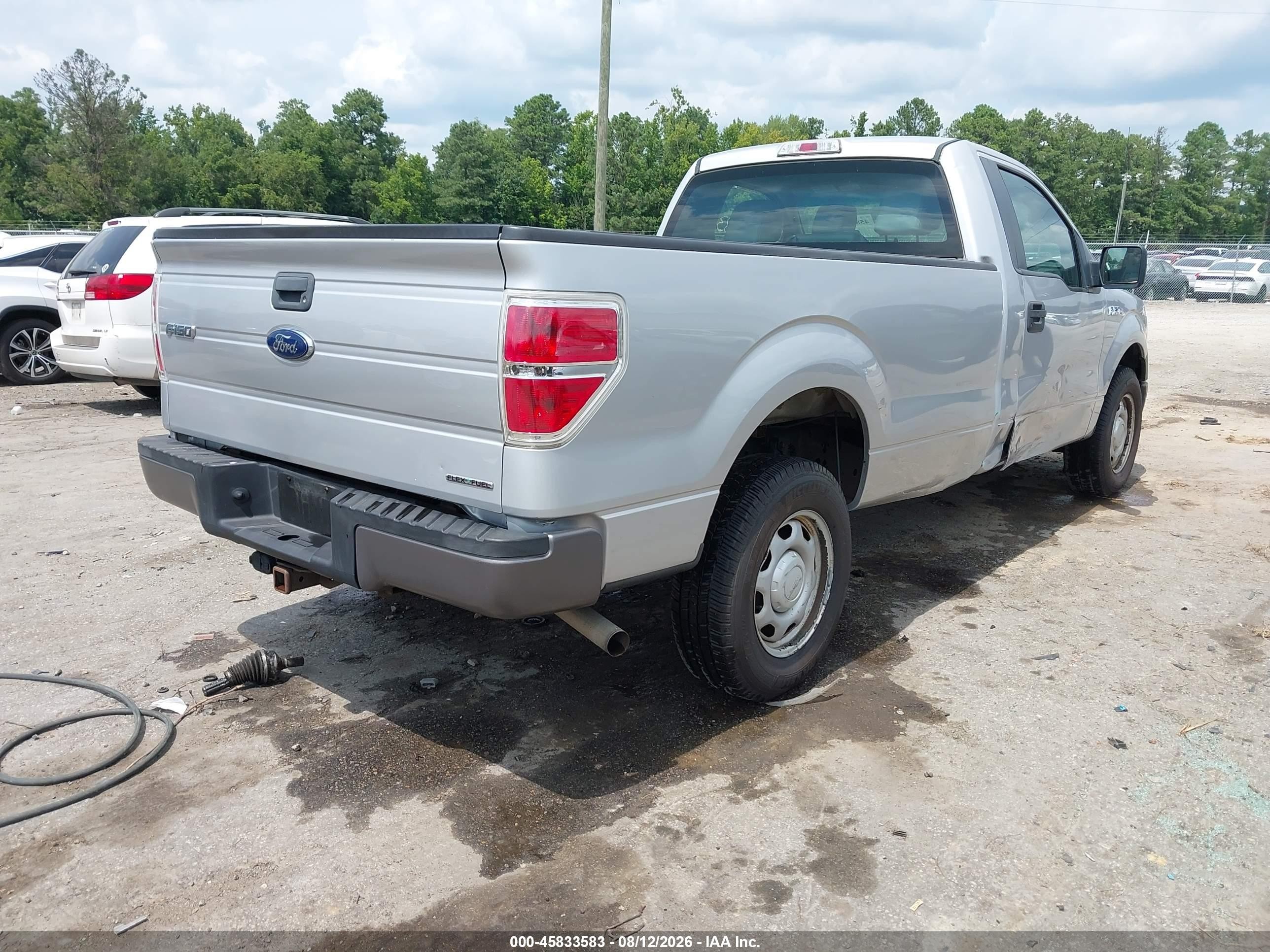 2014 Ford F-150 Xl Silver vin: 1FTMF1CM0EKD16899