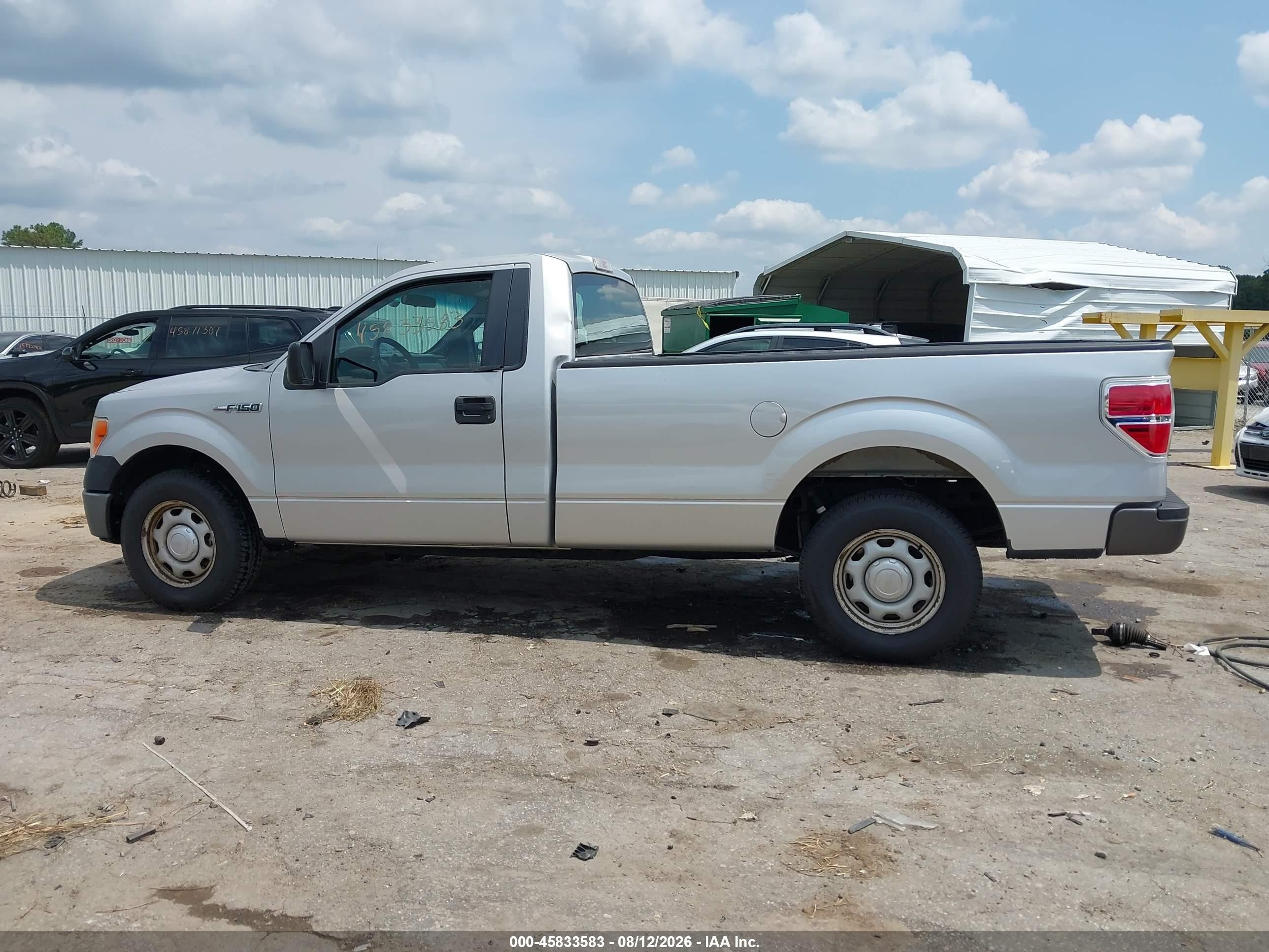 2014 Ford F-150 Xl Silver vin: 1FTMF1CM0EKD16899