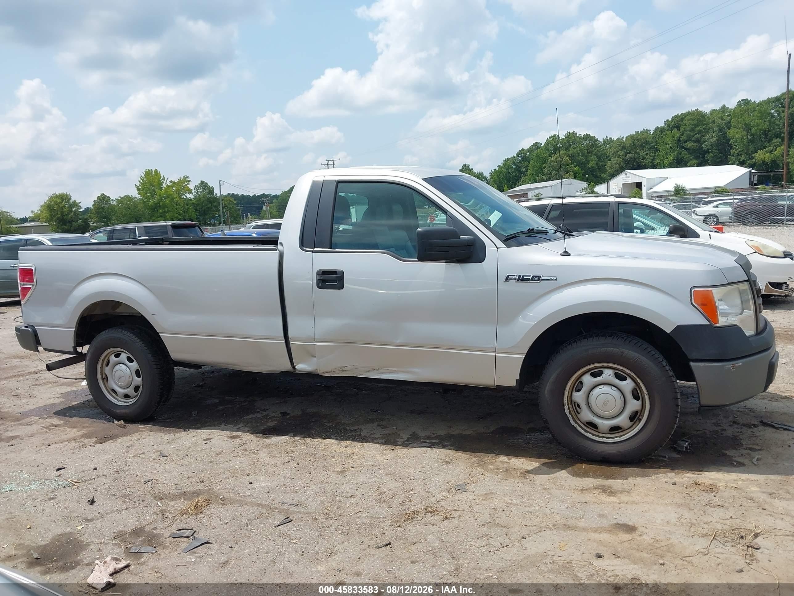 2014 Ford F-150 Xl Silver vin: 1FTMF1CM0EKD16899