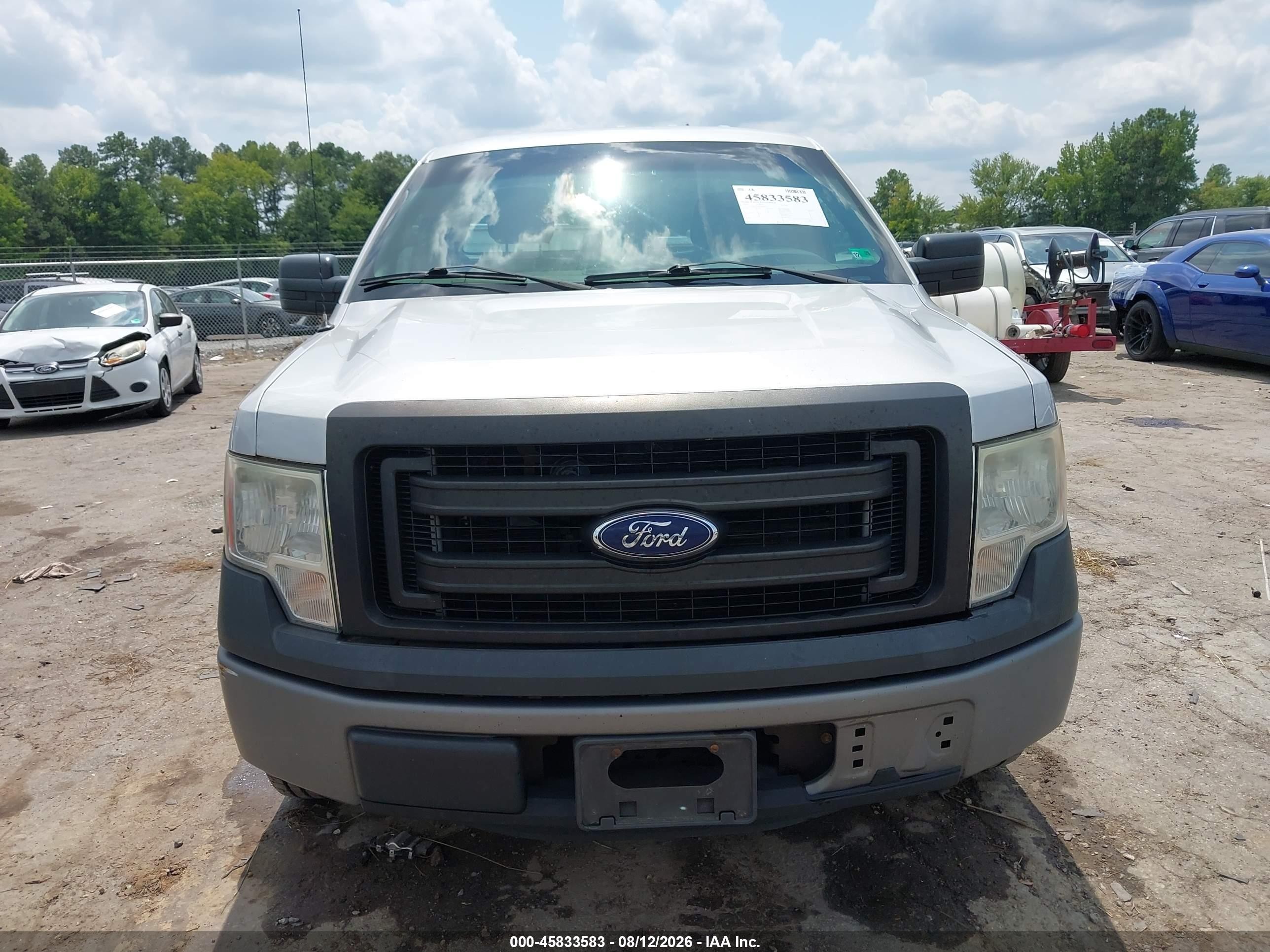 2014 Ford F-150 Xl Silver vin: 1FTMF1CM0EKD16899