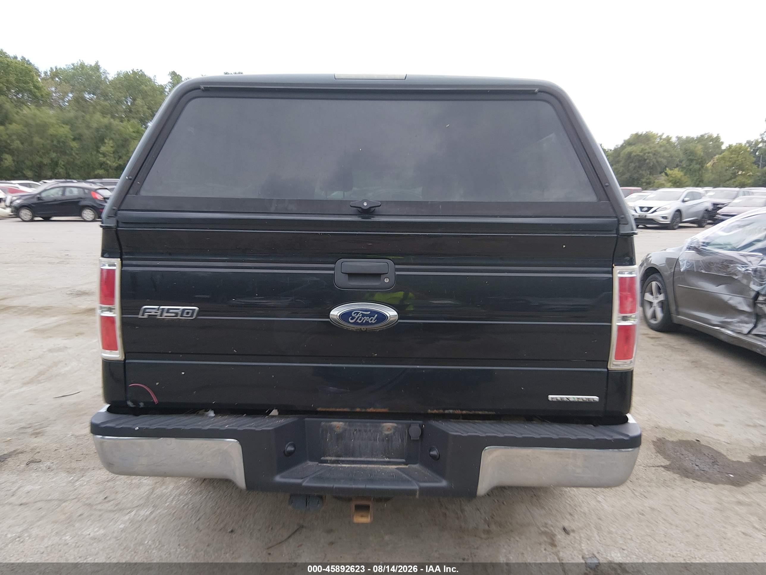 2014 Ford F-150 Xl Black vin: 1FTMF1CM0EKG07046