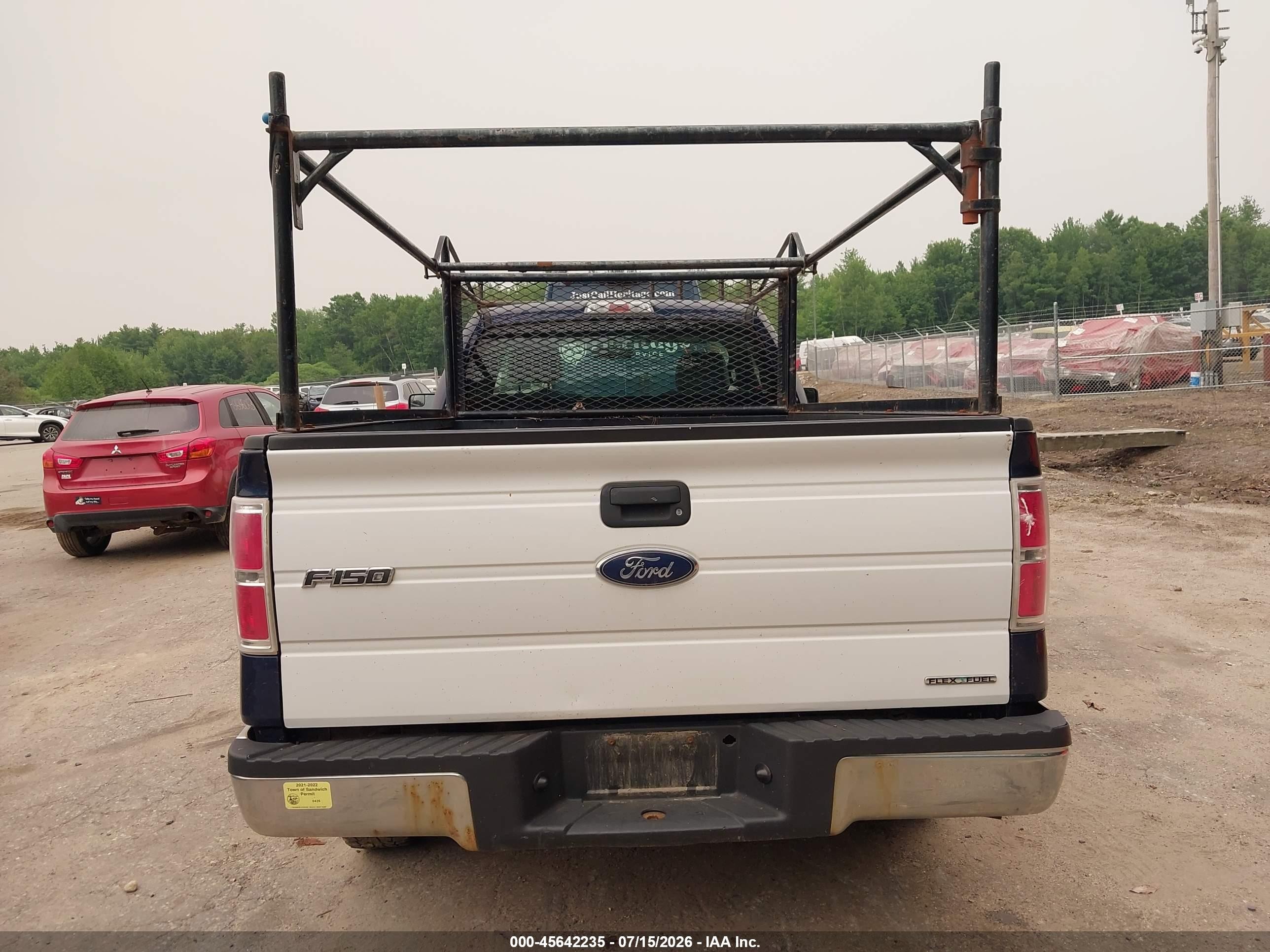 2011 Ford F-150 Xl Blue vin: 1FTMF1CM1BKD15997
