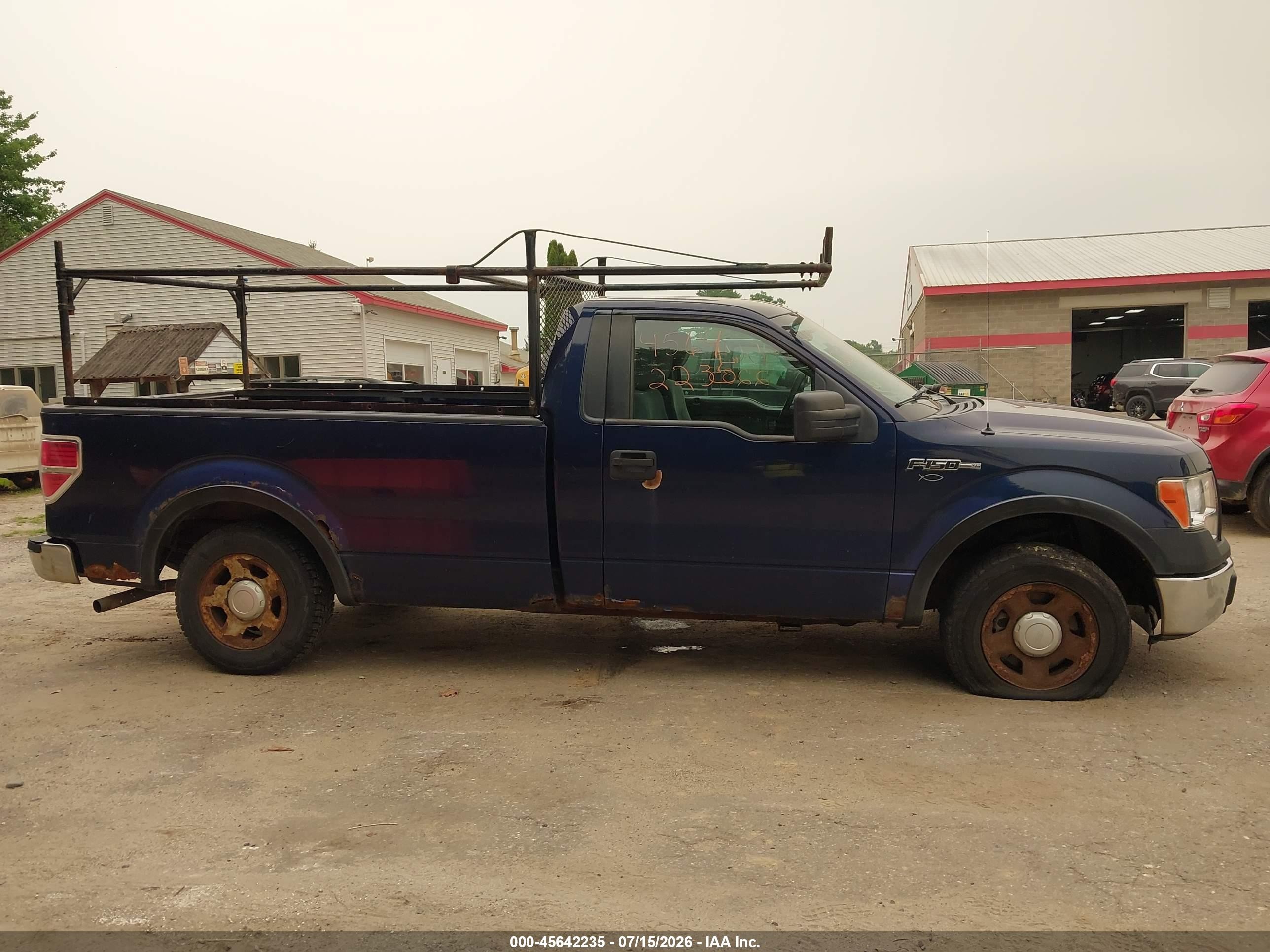 2011 Ford F-150 Xl Blue vin: 1FTMF1CM1BKD15997