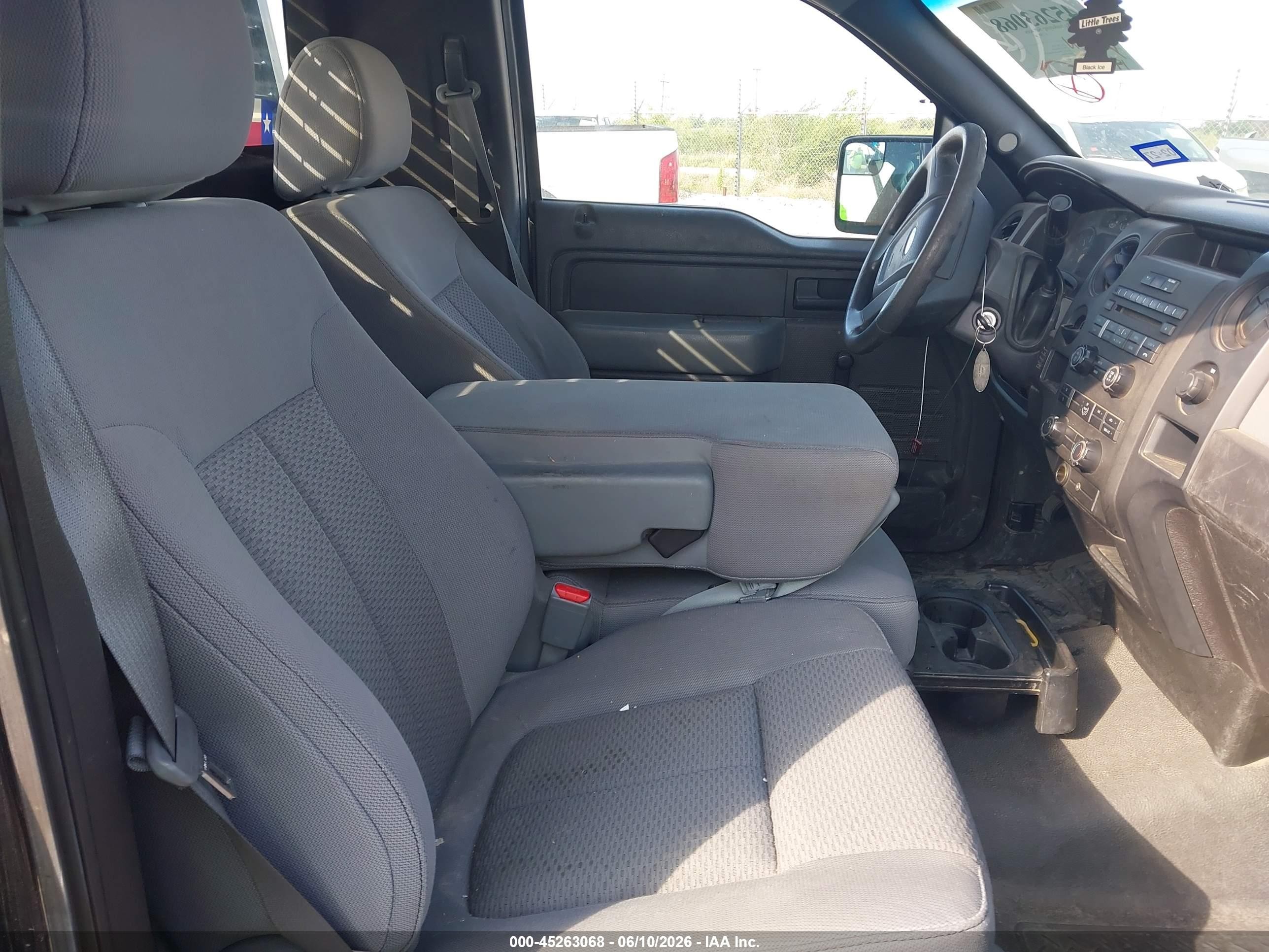 2012 Ford F-150 Xl Black vin: 1FTMF1CM1CFB24221