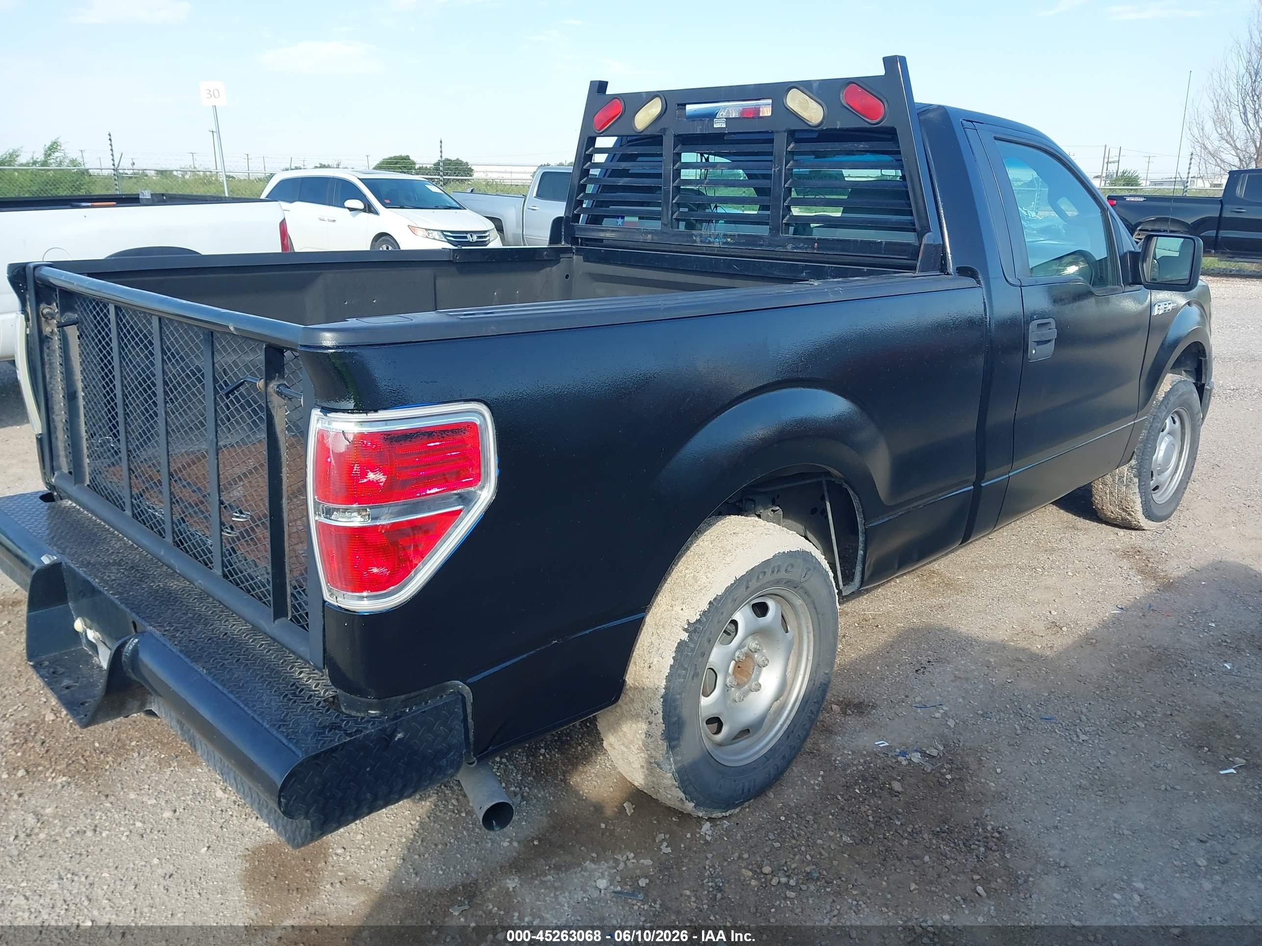 2012 Ford F-150 Xl Black vin: 1FTMF1CM1CFB24221