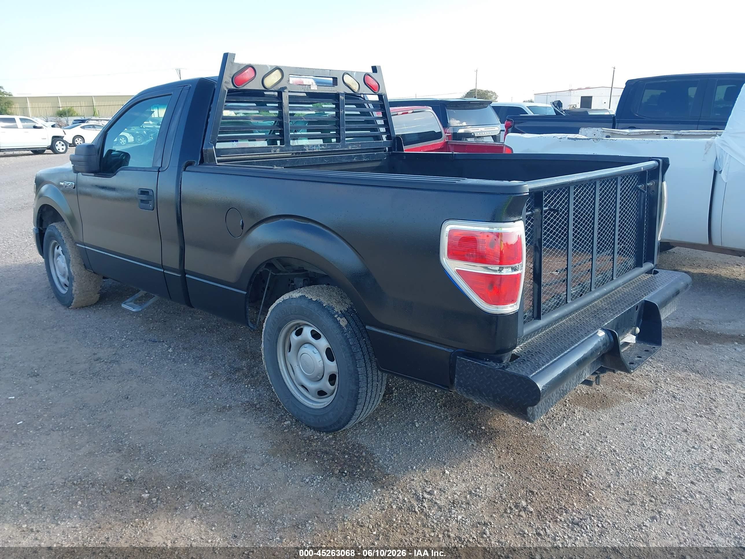 2012 Ford F-150 Xl Black vin: 1FTMF1CM1CFB24221