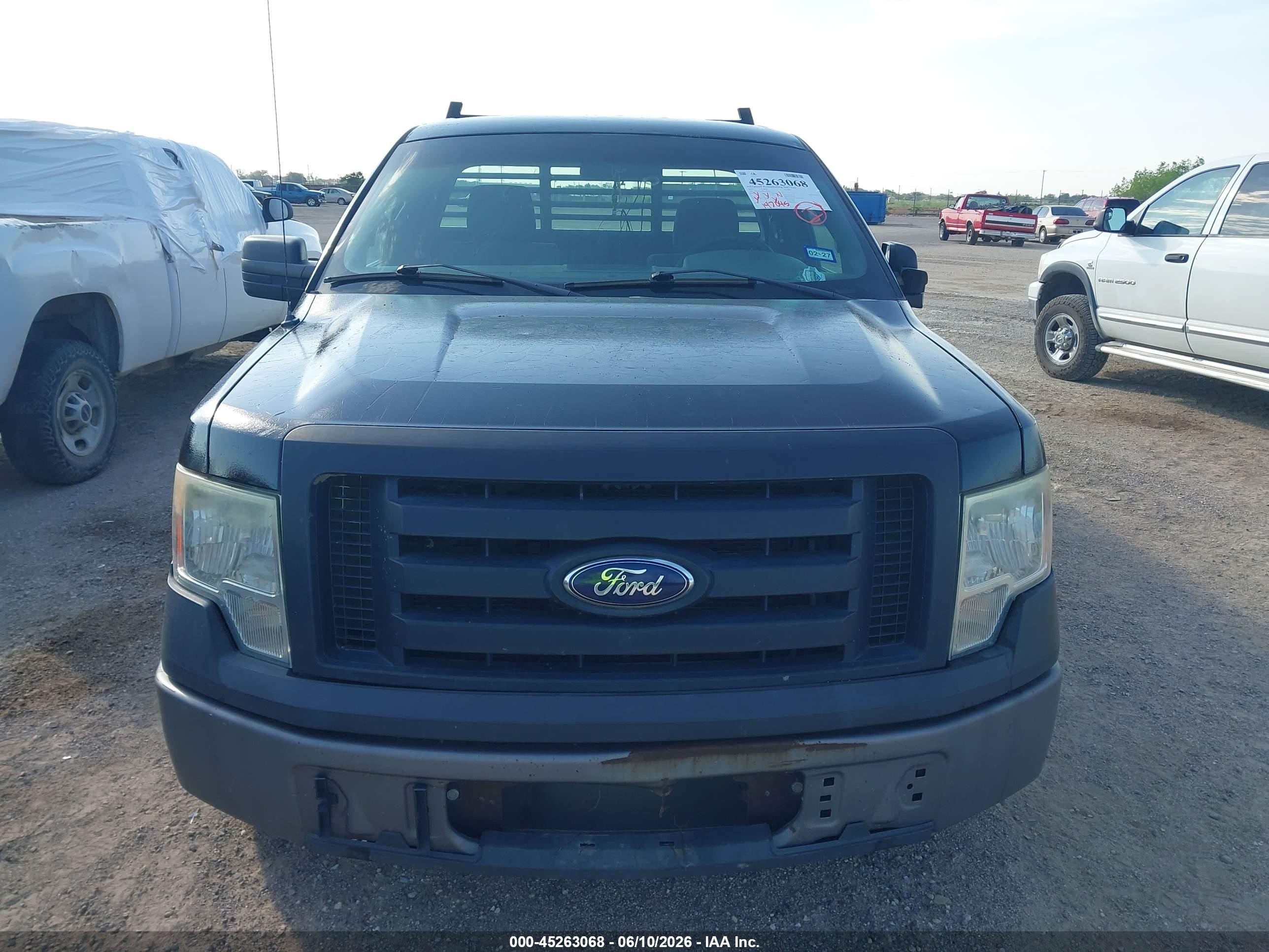 2012 Ford F-150 Xl Black vin: 1FTMF1CM1CFB24221