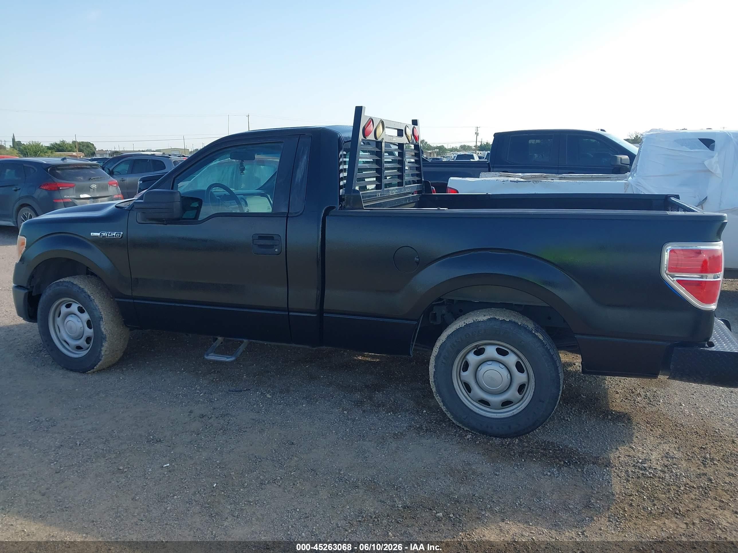 2012 Ford F-150 Xl Black vin: 1FTMF1CM1CFB24221