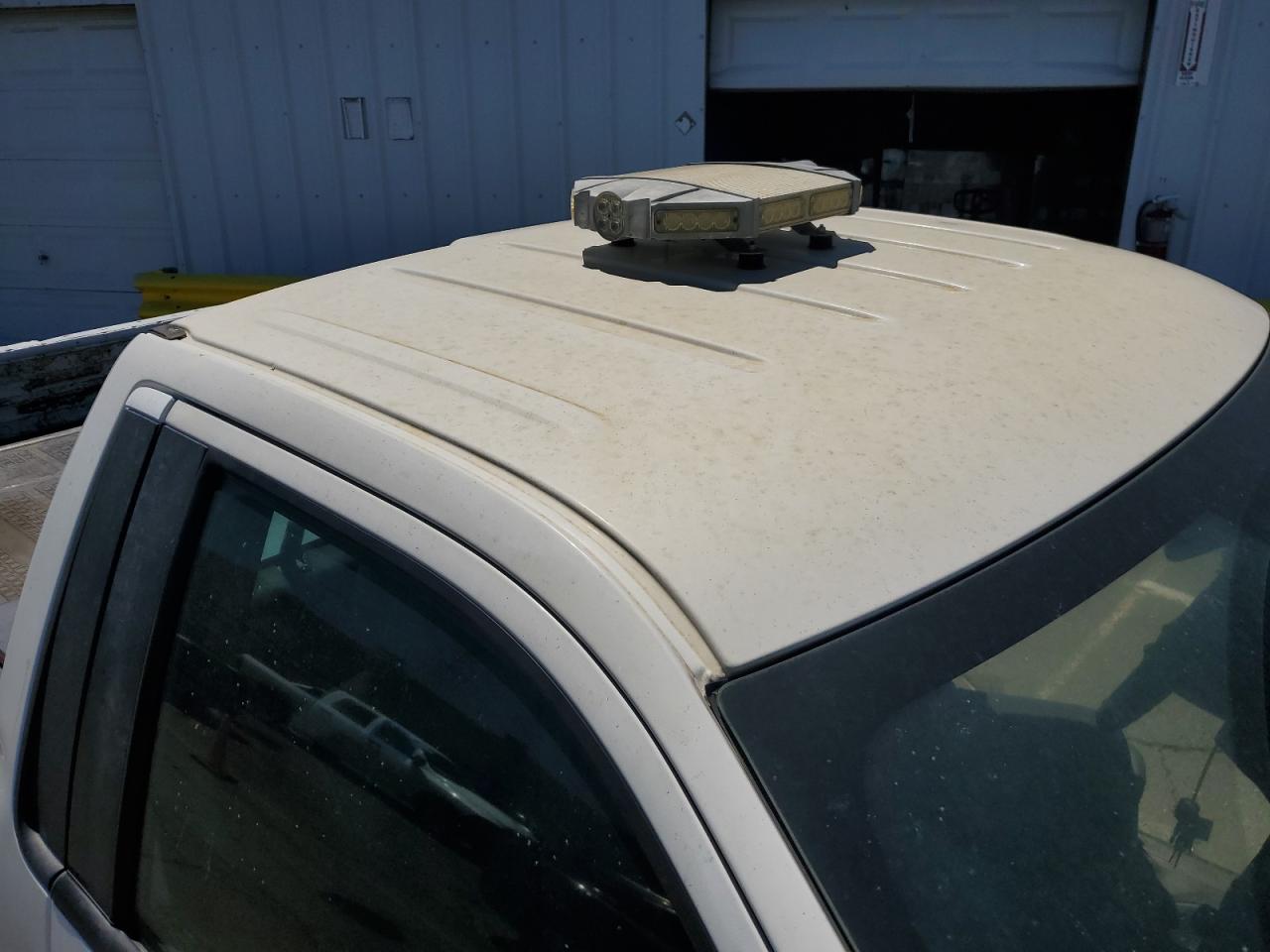 2012 Ford F150 White vin: 1FTMF1CM1CFC37571 Damage: Roof Panel, Aftermarket, Acceptable