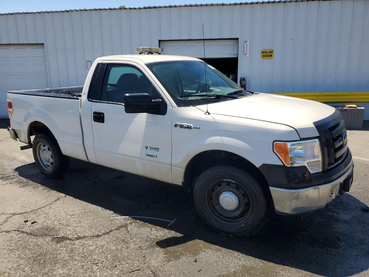 2012 Ford F150 White vin: 1FTMF1CM1CFC37571 Damage: Right Front Wheel, Mismatched, Replacement Required