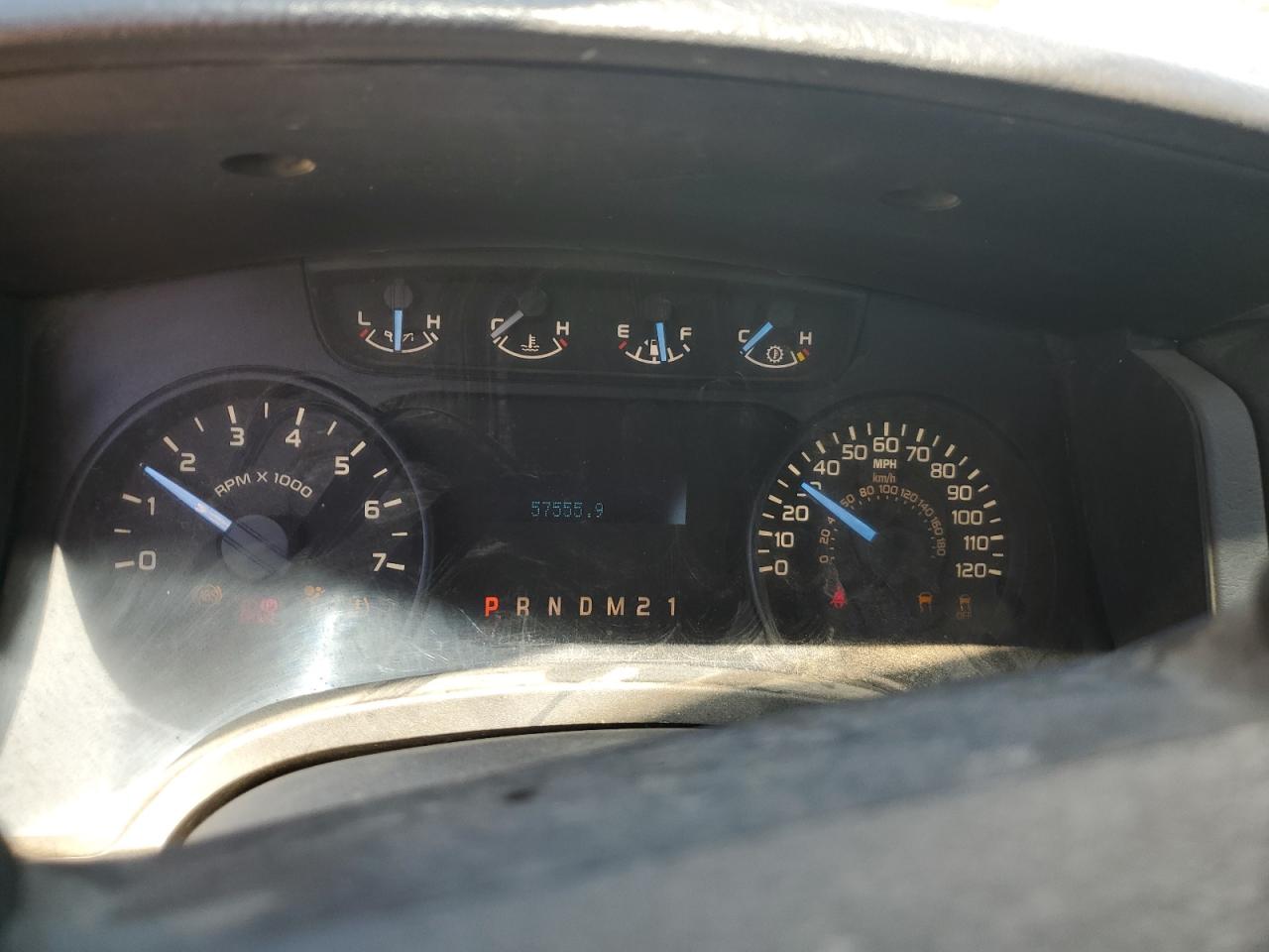 2012 Ford F150 White vin: 1FTMF1CM1CFC37571 Damage: Warning Light - Air Bag, On, Unacceptable