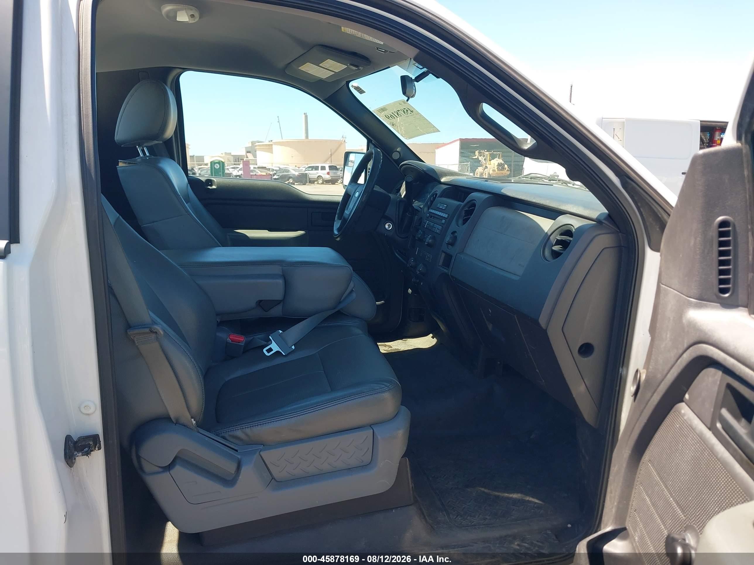 2012 Ford F-150 Xl White vin: 1FTMF1CM1CKD62254