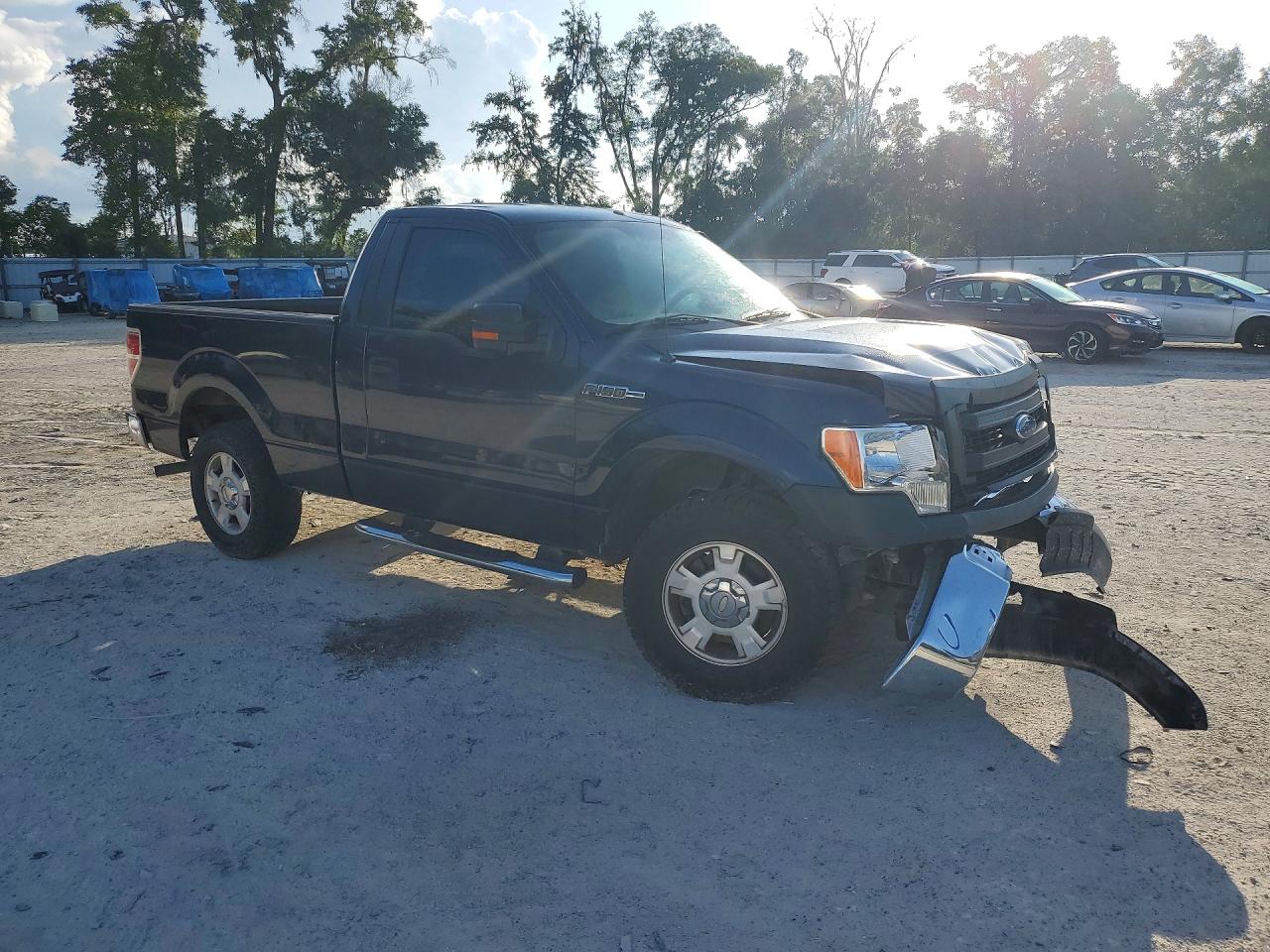 2013 Ford F150 Xl Blue vin: 1FTMF1CM1DFC79899