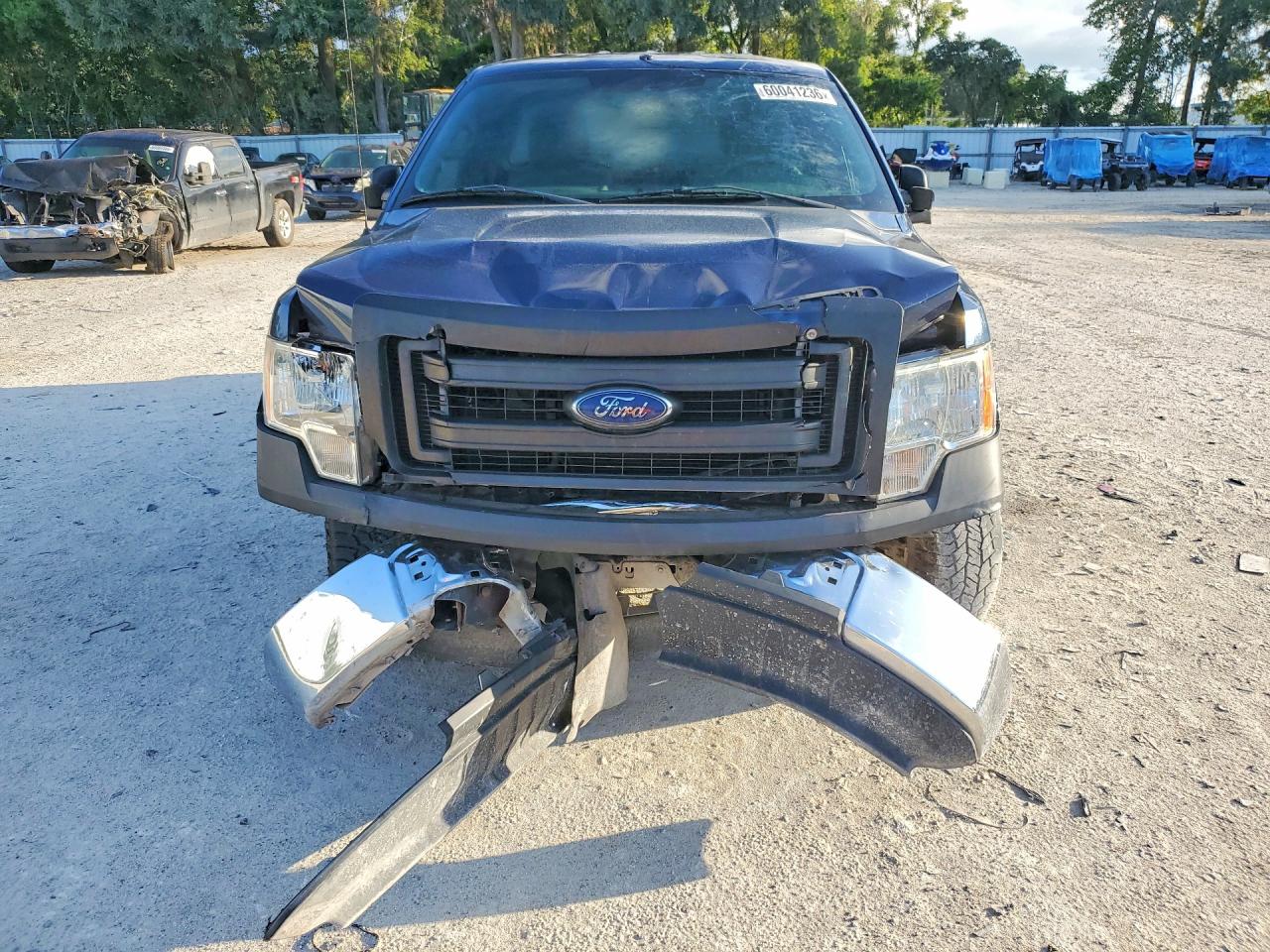 2013 Ford F150 Xl Blue vin: 1FTMF1CM1DFC79899