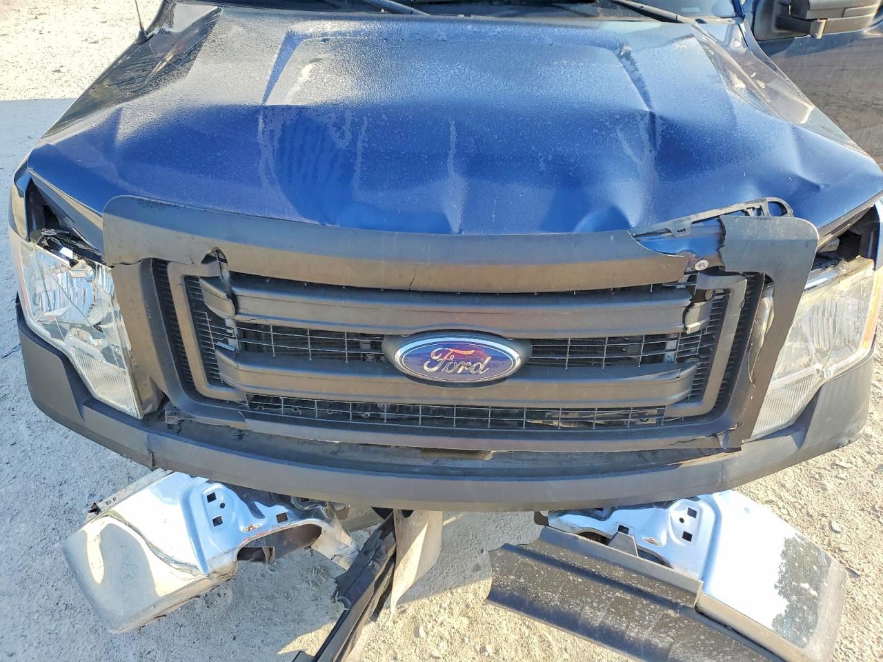 2013 Ford F150 Xl Blue vin: 1FTMF1CM1DFC79899