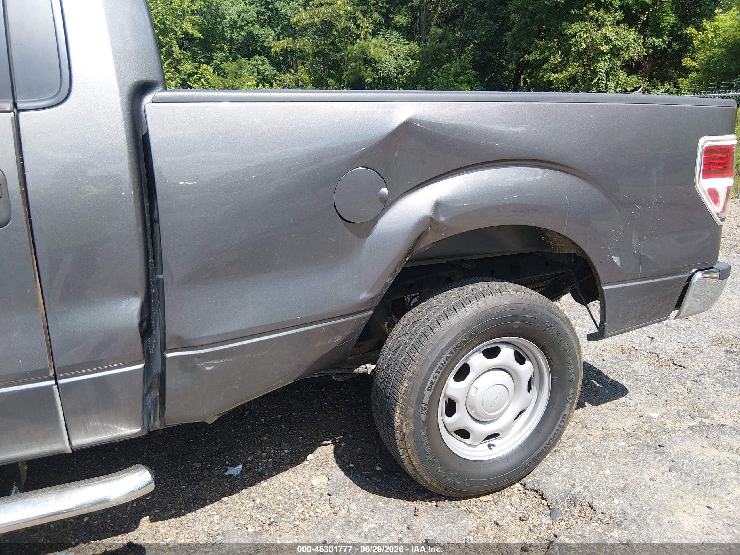 2013 Ford F-150 Xl Gray vin: 1FTMF1CM1DFC85167