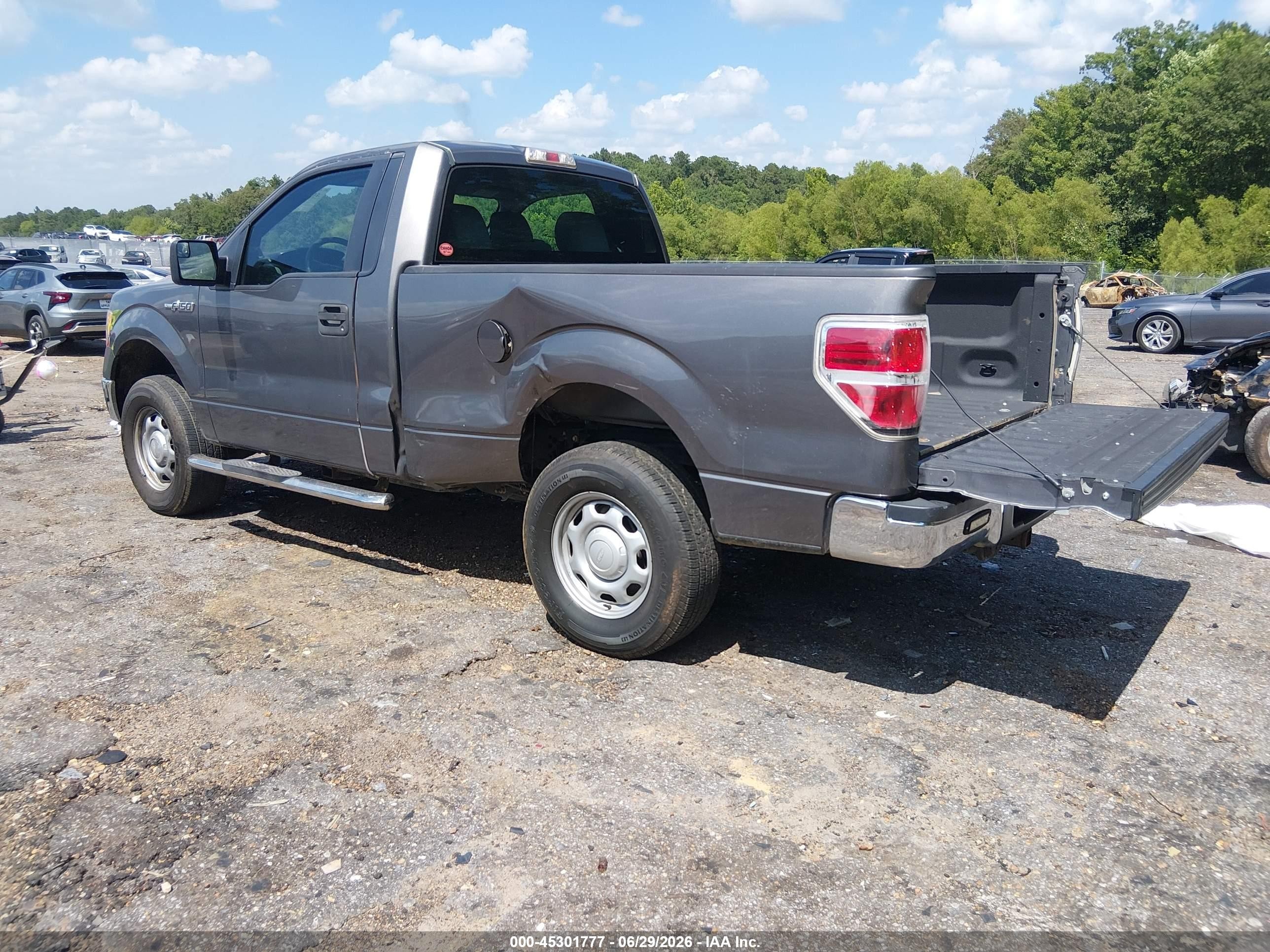 2013 Ford F-150 Xl Gray vin: 1FTMF1CM1DFC85167