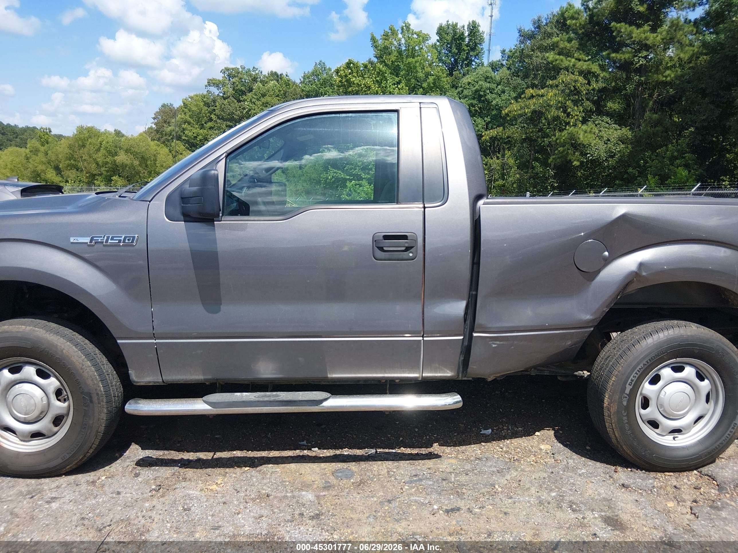 2013 Ford F-150 Xl Gray vin: 1FTMF1CM1DFC85167