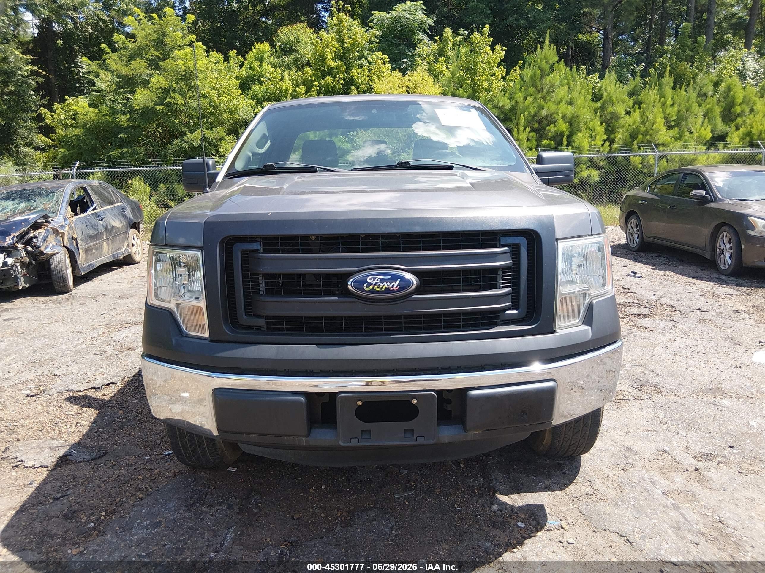 2013 Ford F-150 Xl Gray vin: 1FTMF1CM1DFC85167