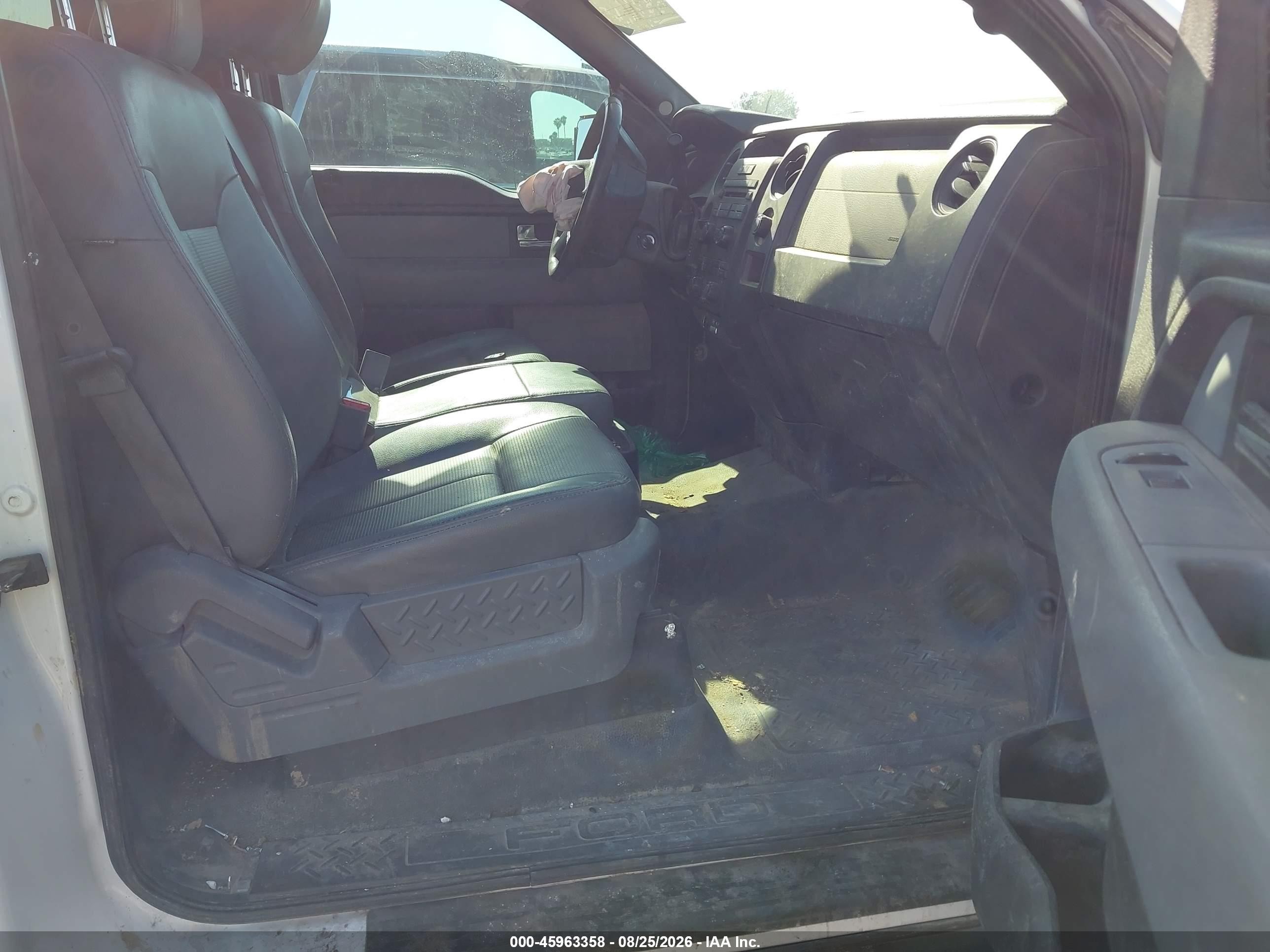 2013 Ford F-150 Xl White vin: 1FTMF1CM1DKE04729